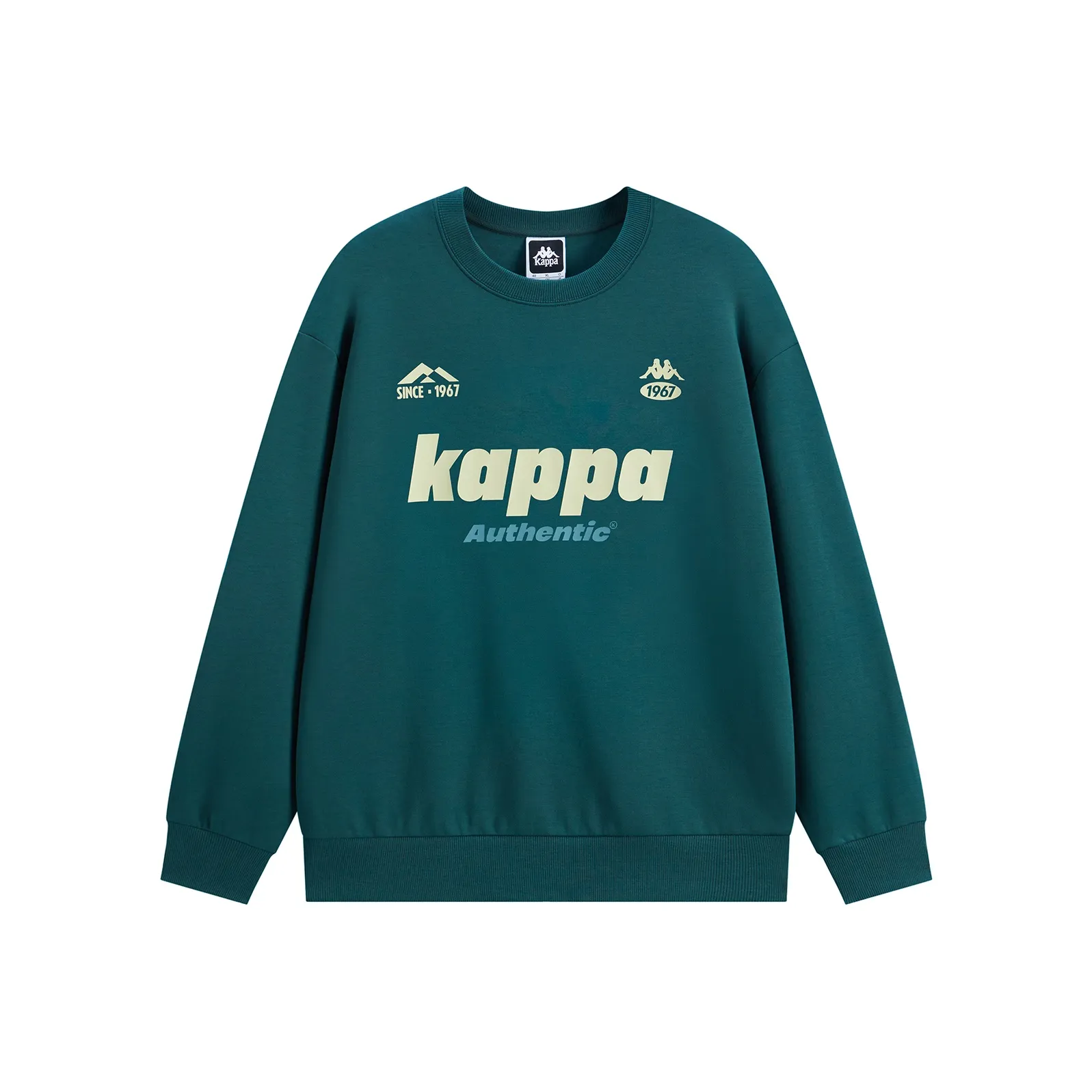 KAPPA PLAYER Стекло Зеленый 3066 Унисекс Свитшоты