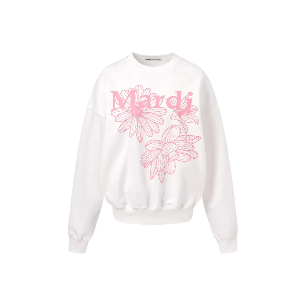 MARDI MERCREDI Logo print Sweatshirt