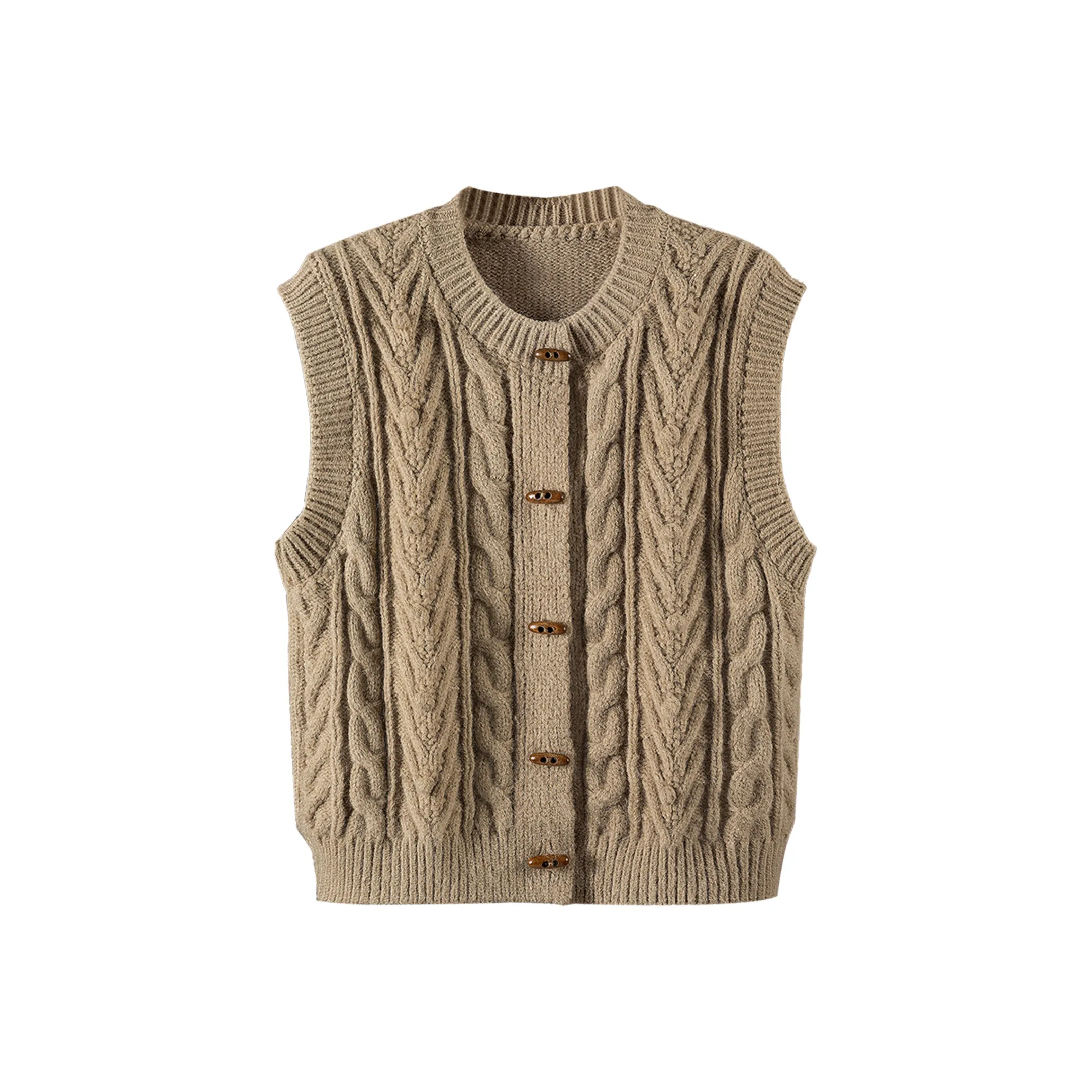 Cypress House Хаки Женские Жилеты