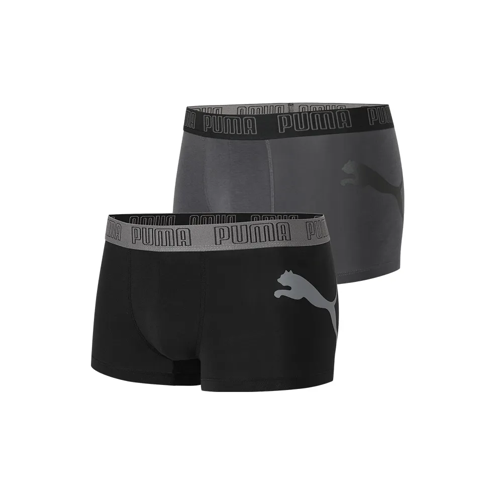 PUMA Боксер-брюки Мужской 2 упаковки черный темно-серый