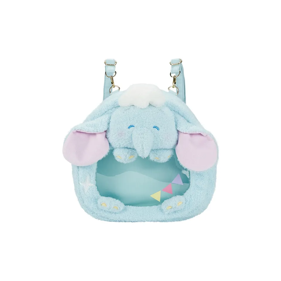 Disney x Disney Store Dumbo Коллекция для ванной Плюшевый рюкзак Timothy Pain Relief Кукла Прозрачные аксессуары для кукол
