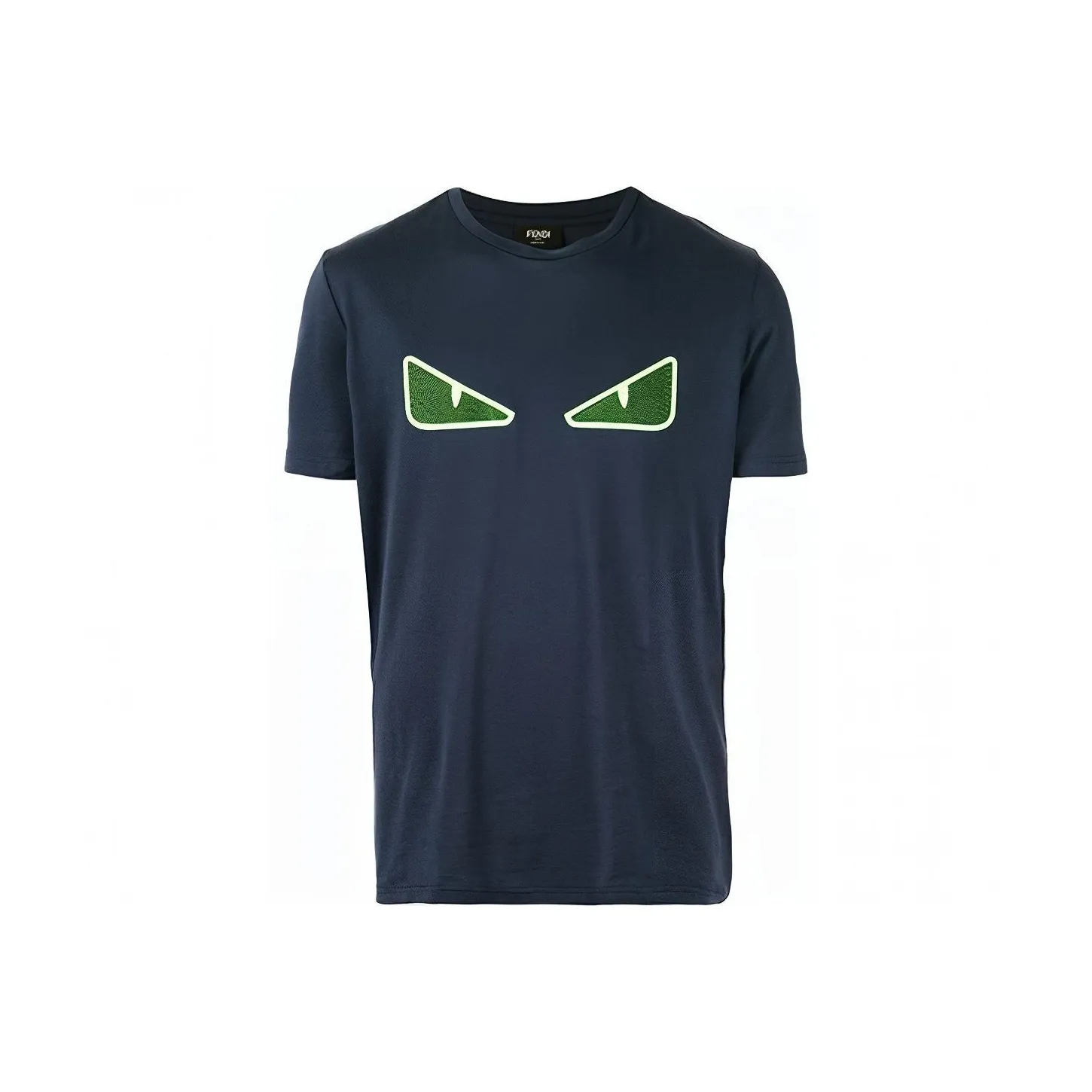 FENDI Темно-синие мужские футболки T