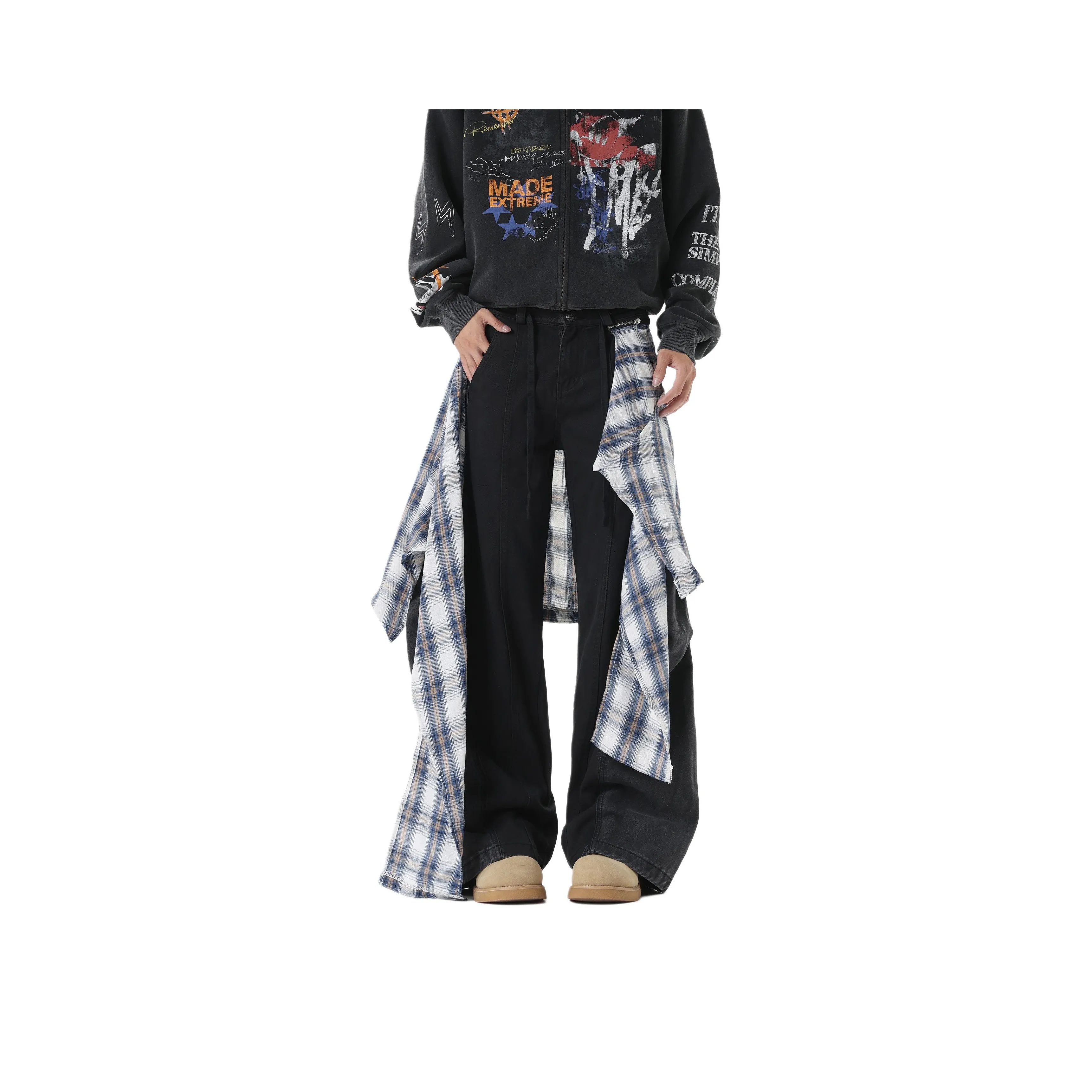 ICEGZ37 Черный Унисекс Джинсы