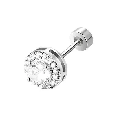 LELC Титан Серьги-гвоздики Женские