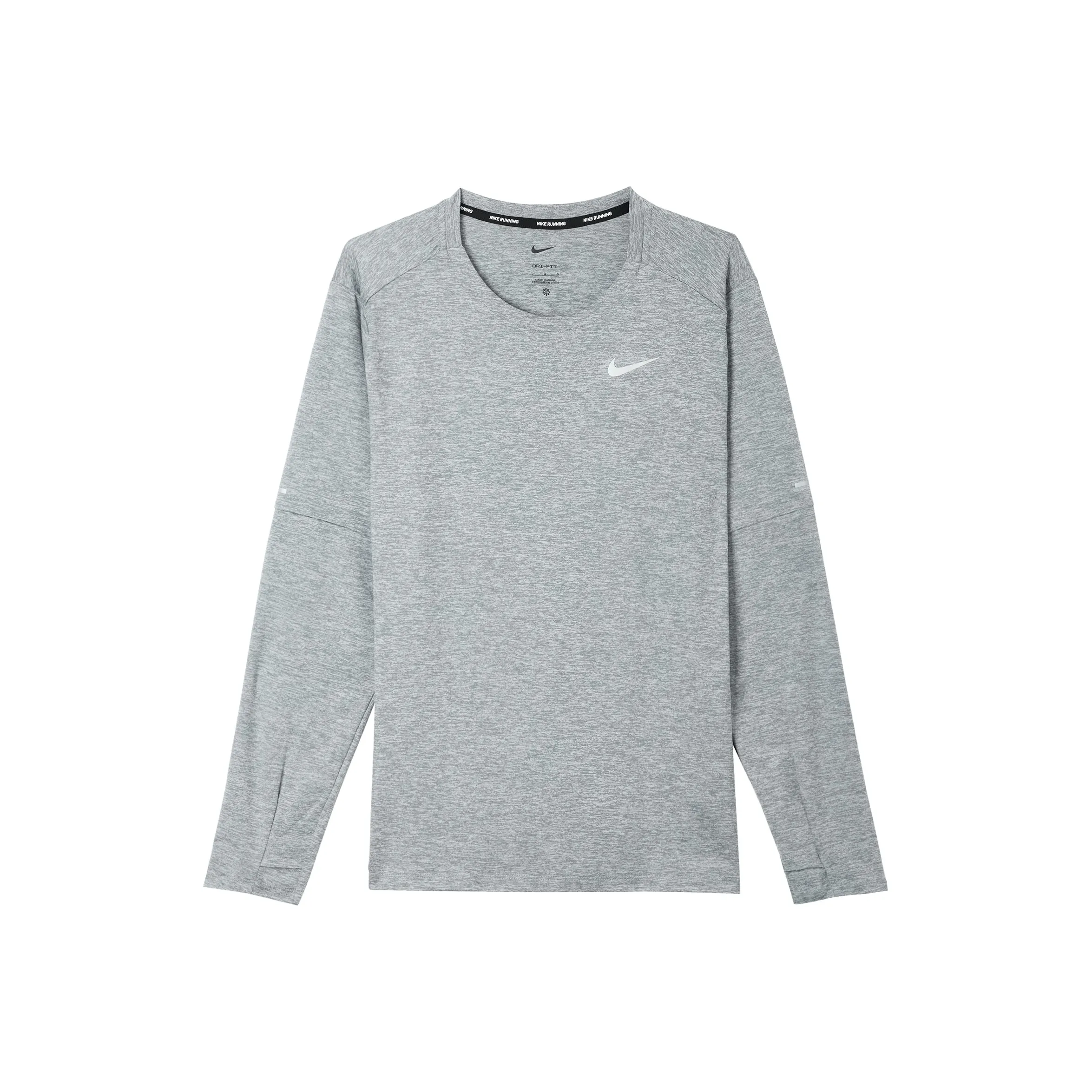 Nike Светло-серые Мужские T-рубашки