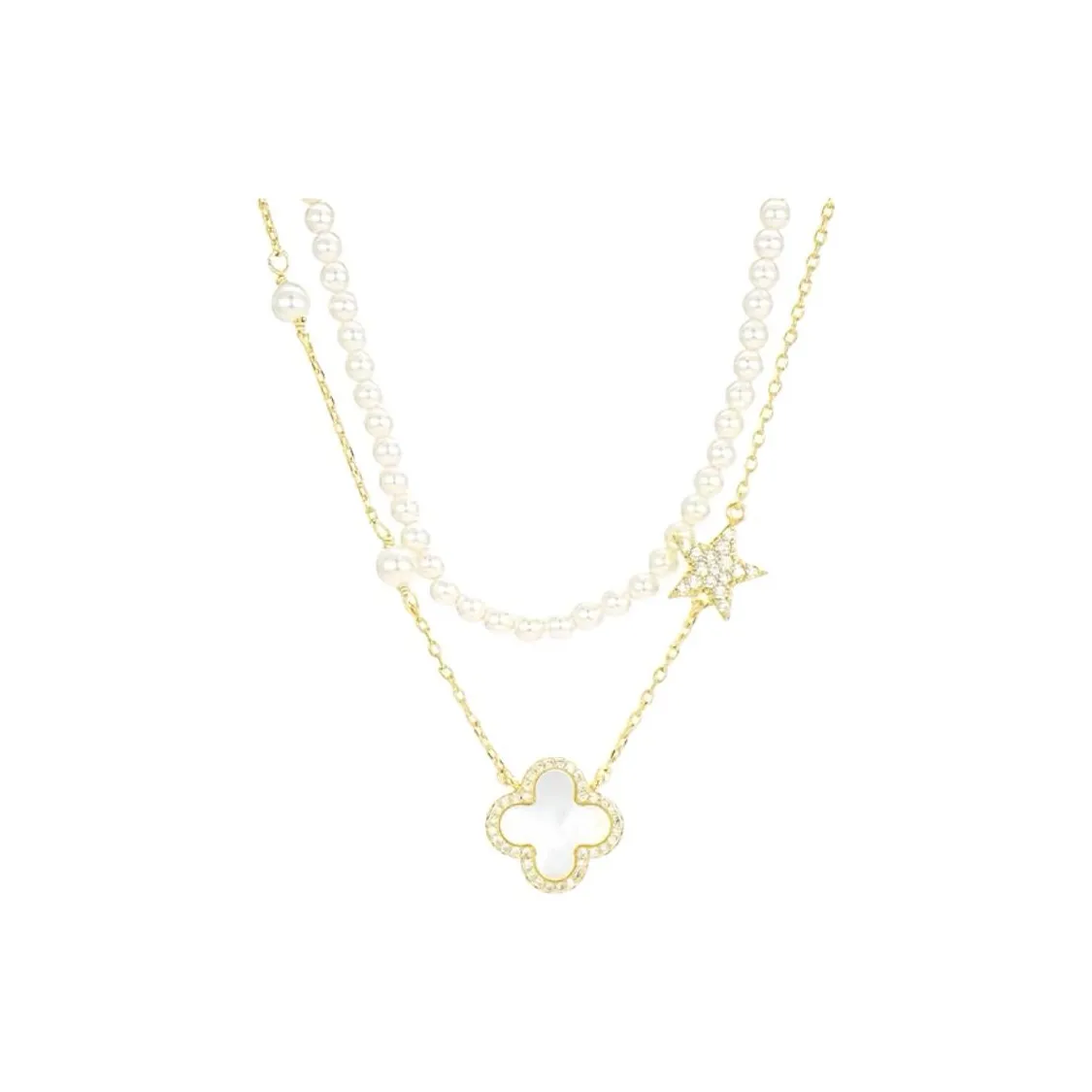 FEO Искусственная жемчужина Ожерелья Женские