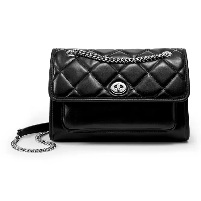 PIERRE CARDIN Сумка через плечо из коровьей кожи сумка с цепочкой стандартная женская черная бежевая