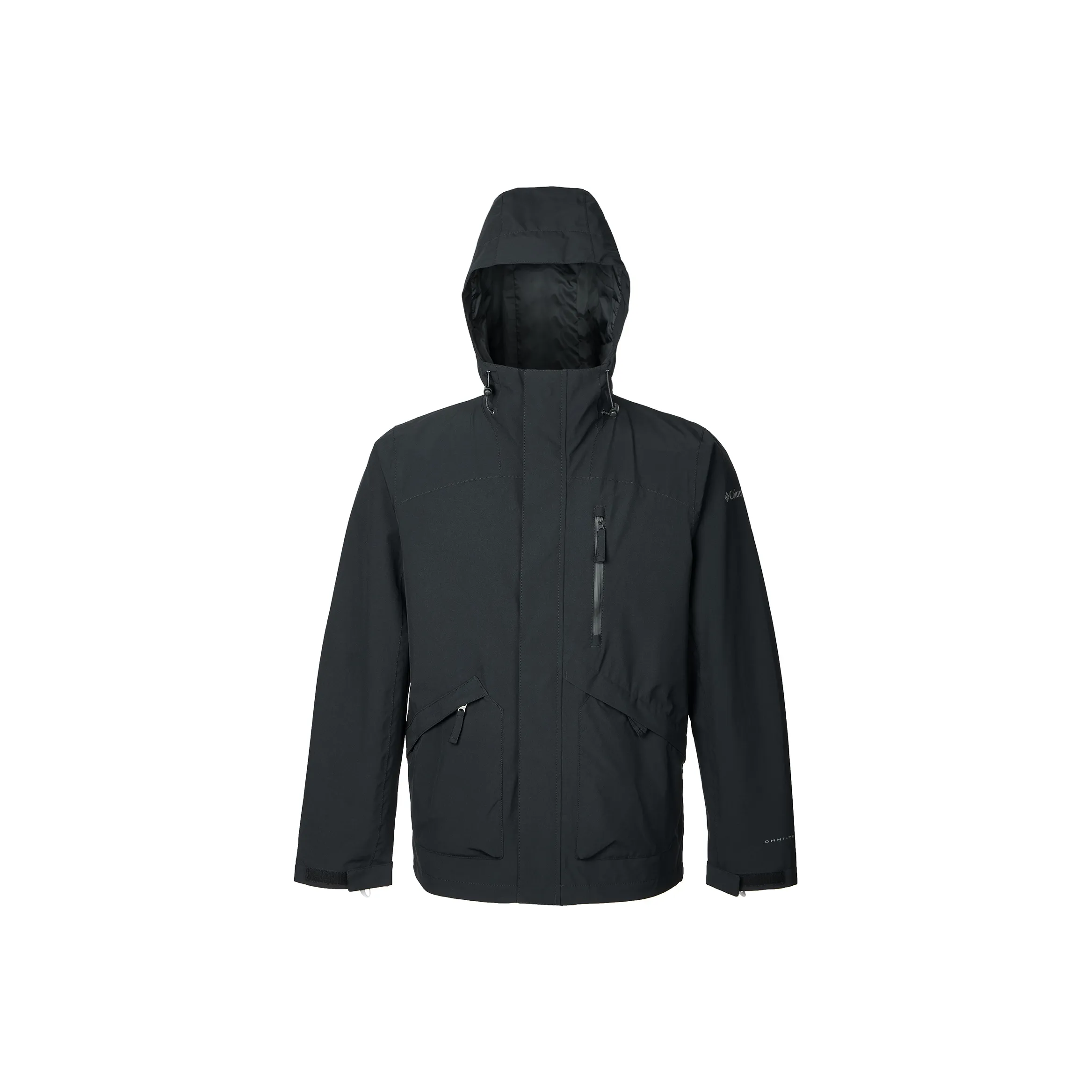 Columbia совместный бренд Поход Водонепроницаемый и Ветрозащитный Ветровка Мужской Черный