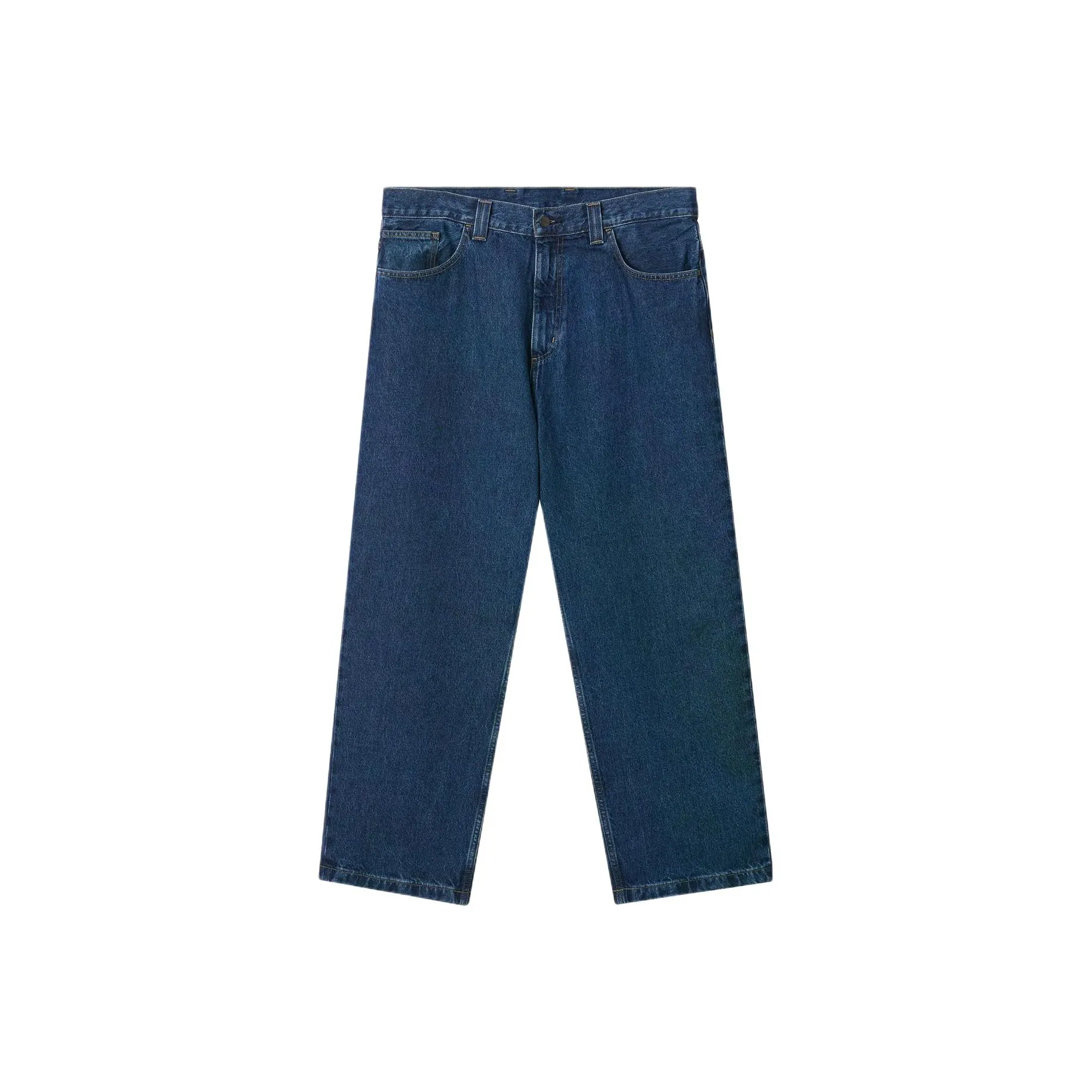 Carhartt WIP Blue Men's Jeans Кархартт WIP Синий Мужской Джинсы