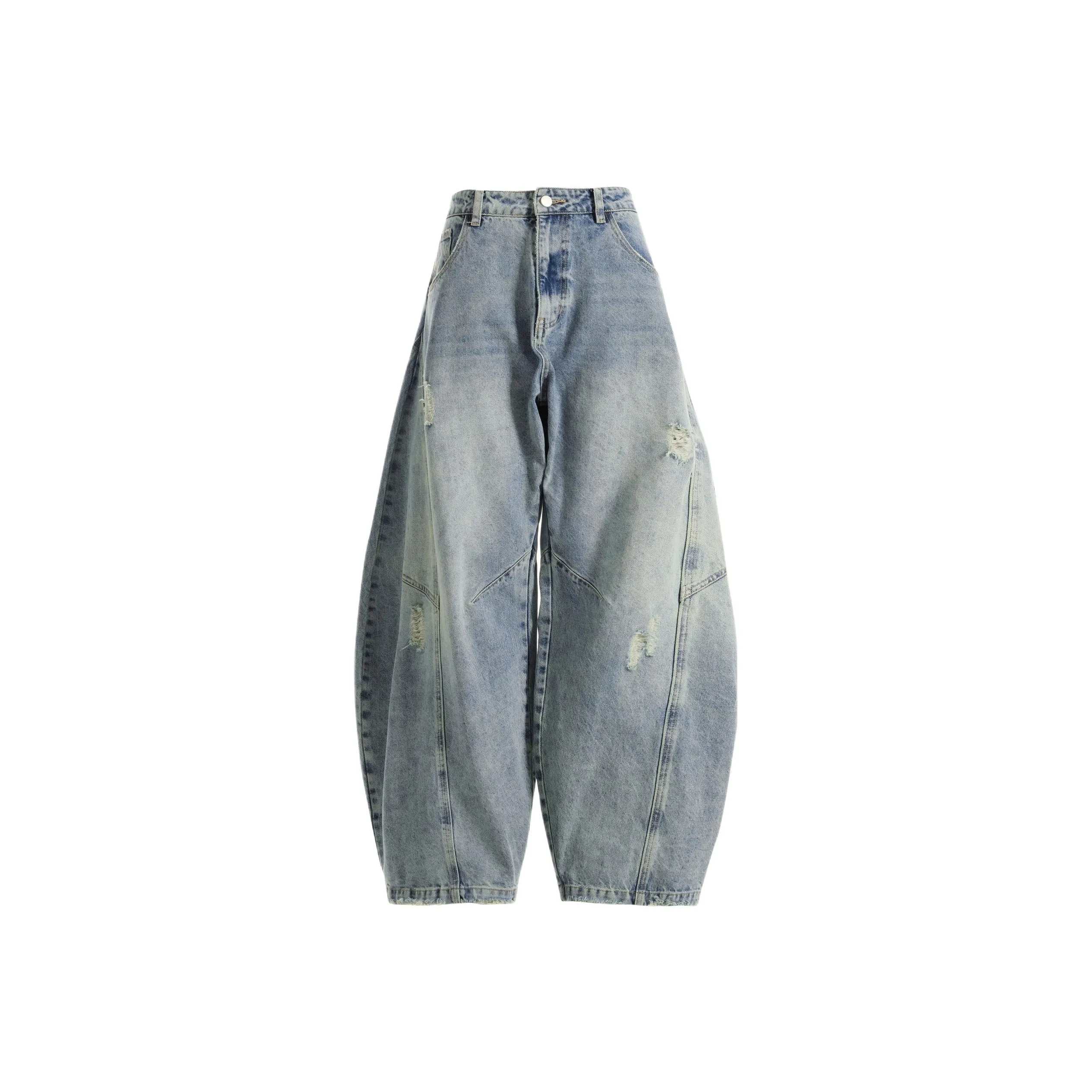 Розовые женские джинсы