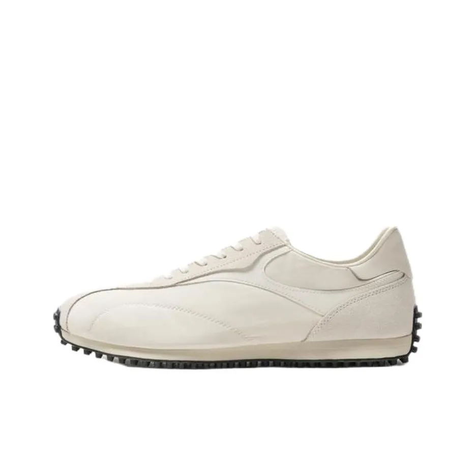 ZARA Ограниченная серия Устойчивый к истиранию Низкий топ Casual Мужской Серый Белый