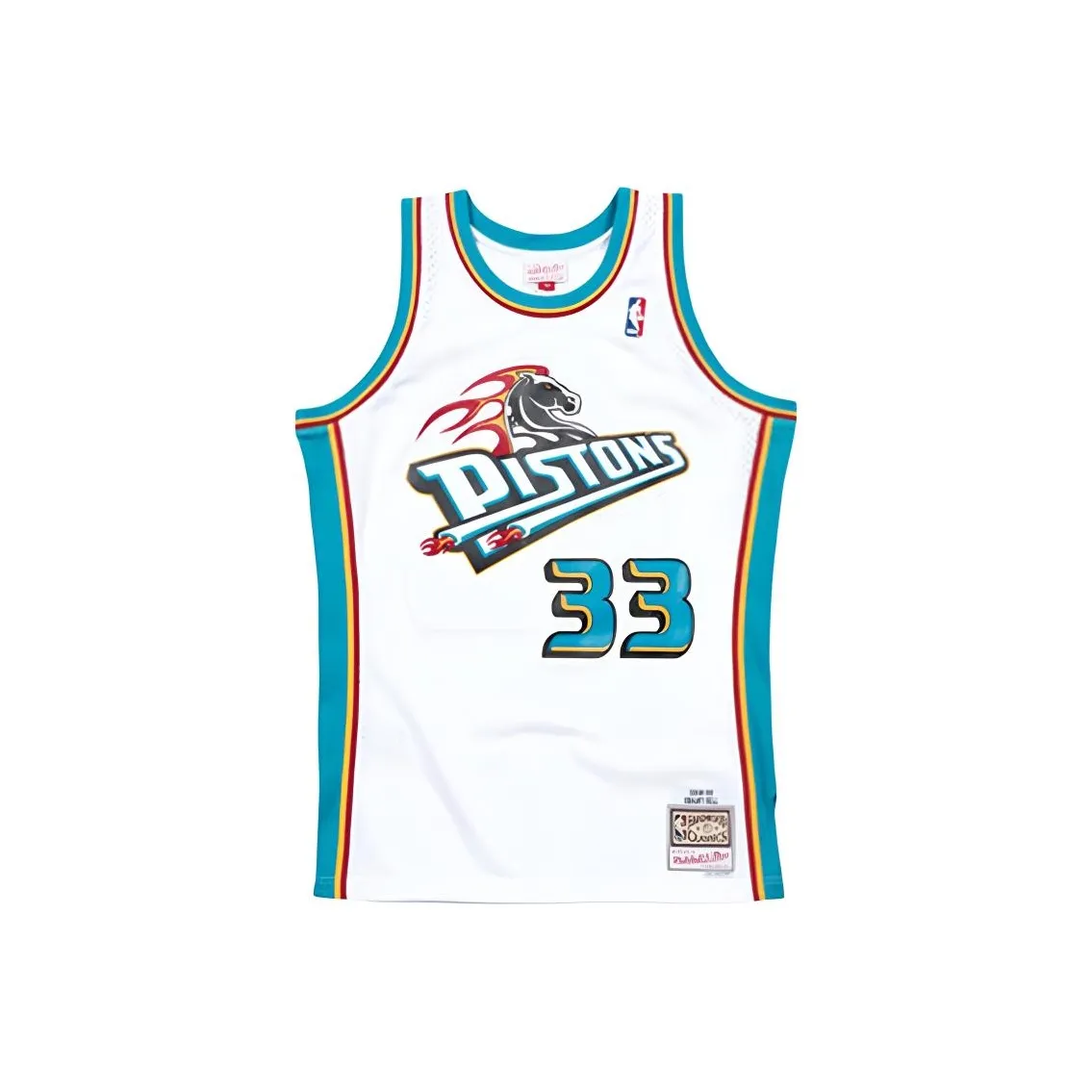 MITCHELL NESS Баскетбольная Джерси Унисекс Белая