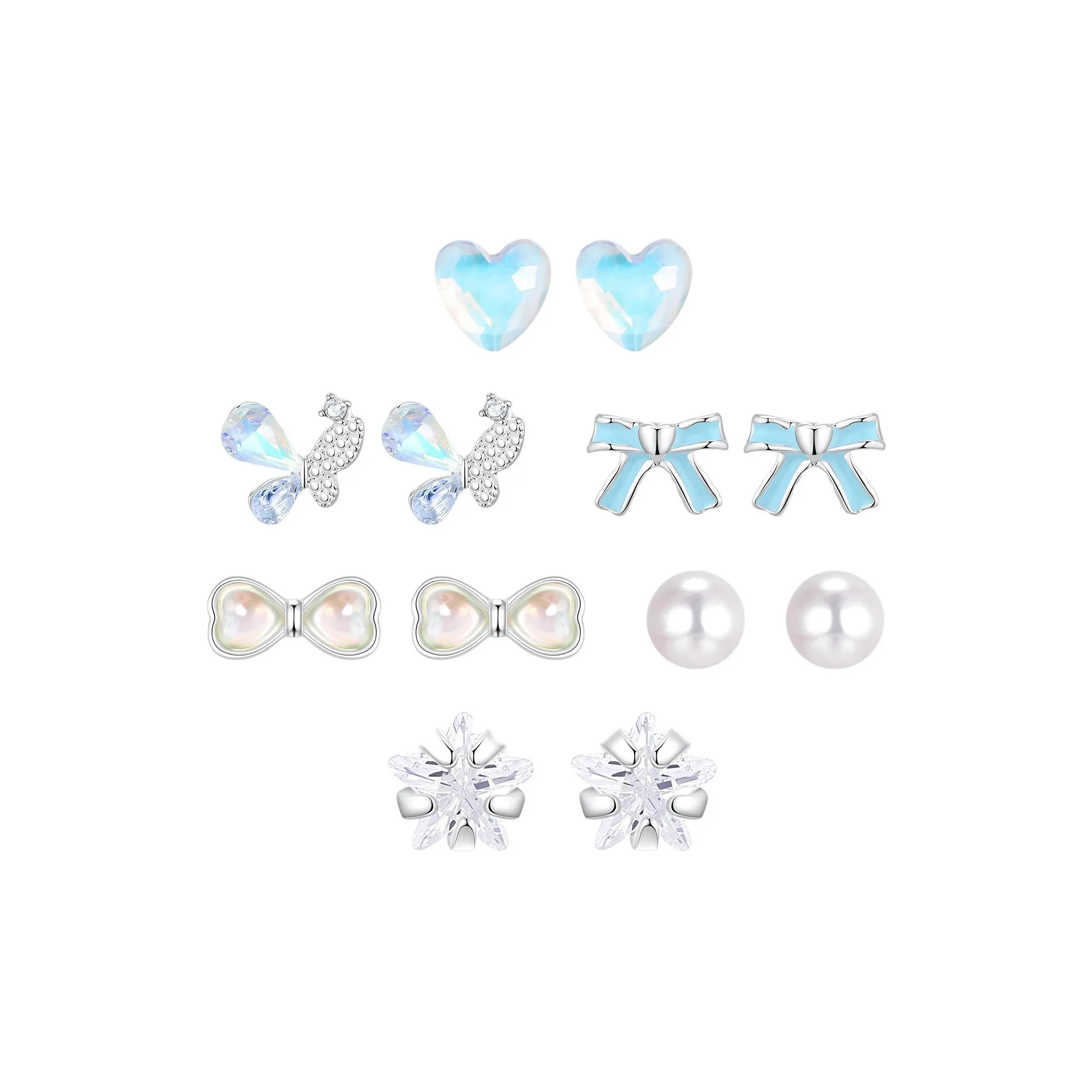 Барби Медный Сплав Серьги-гвоздики Женские