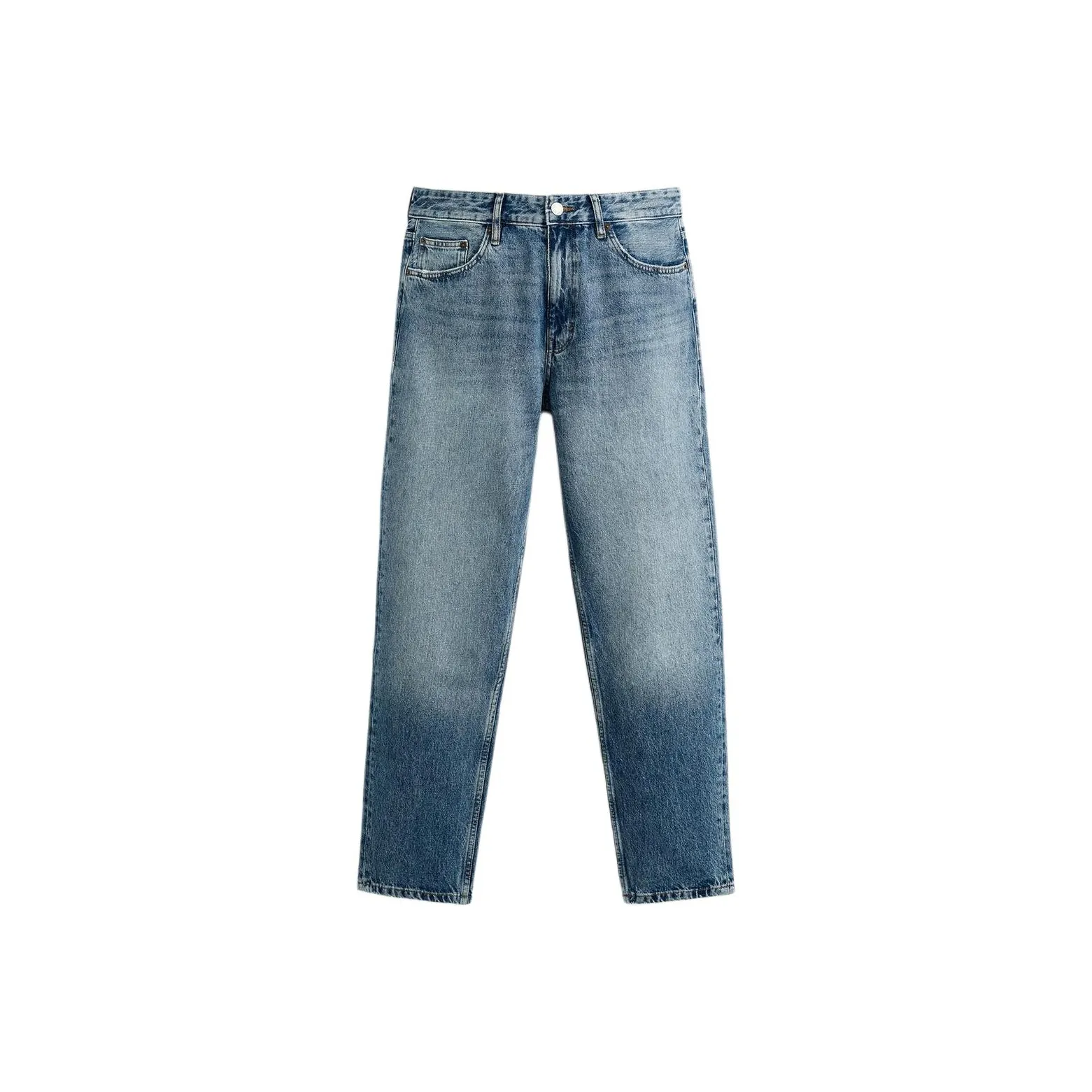 ZARA Medium Blue Men's Jeans ZARA Средне-синие мужские джинсы