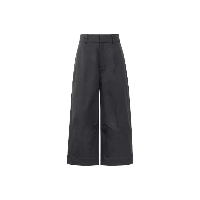 MEIYANG Черные Женские Повседневные Штаны