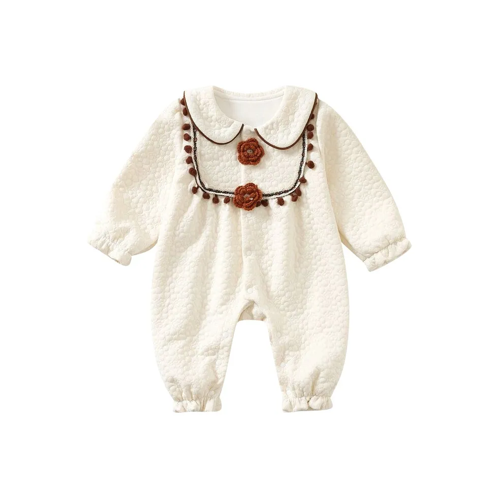 FrogPrince Camellia Double Layer Комбинезон Baby Jumpsuit / Romper