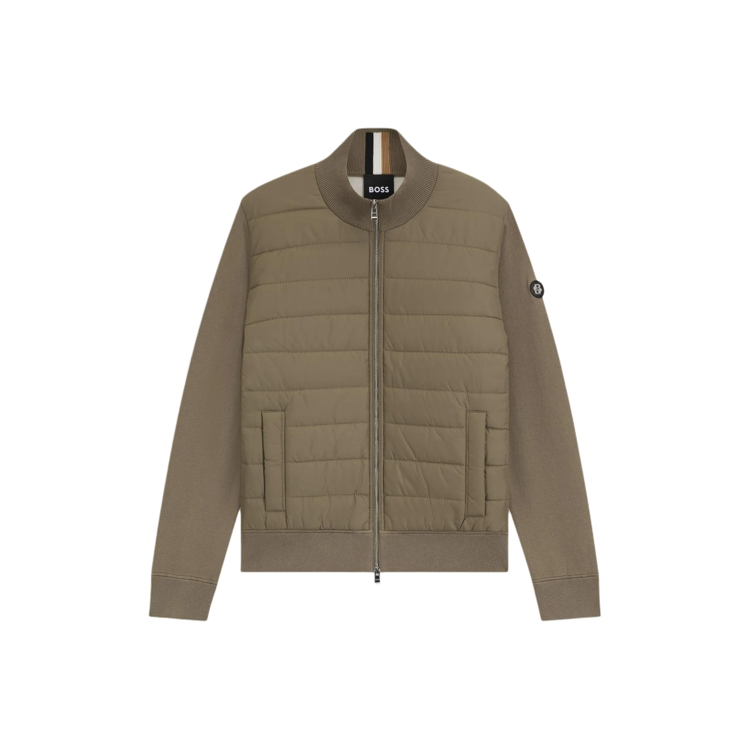 Hugo Boss Светло-коричневый Мужской пуховик