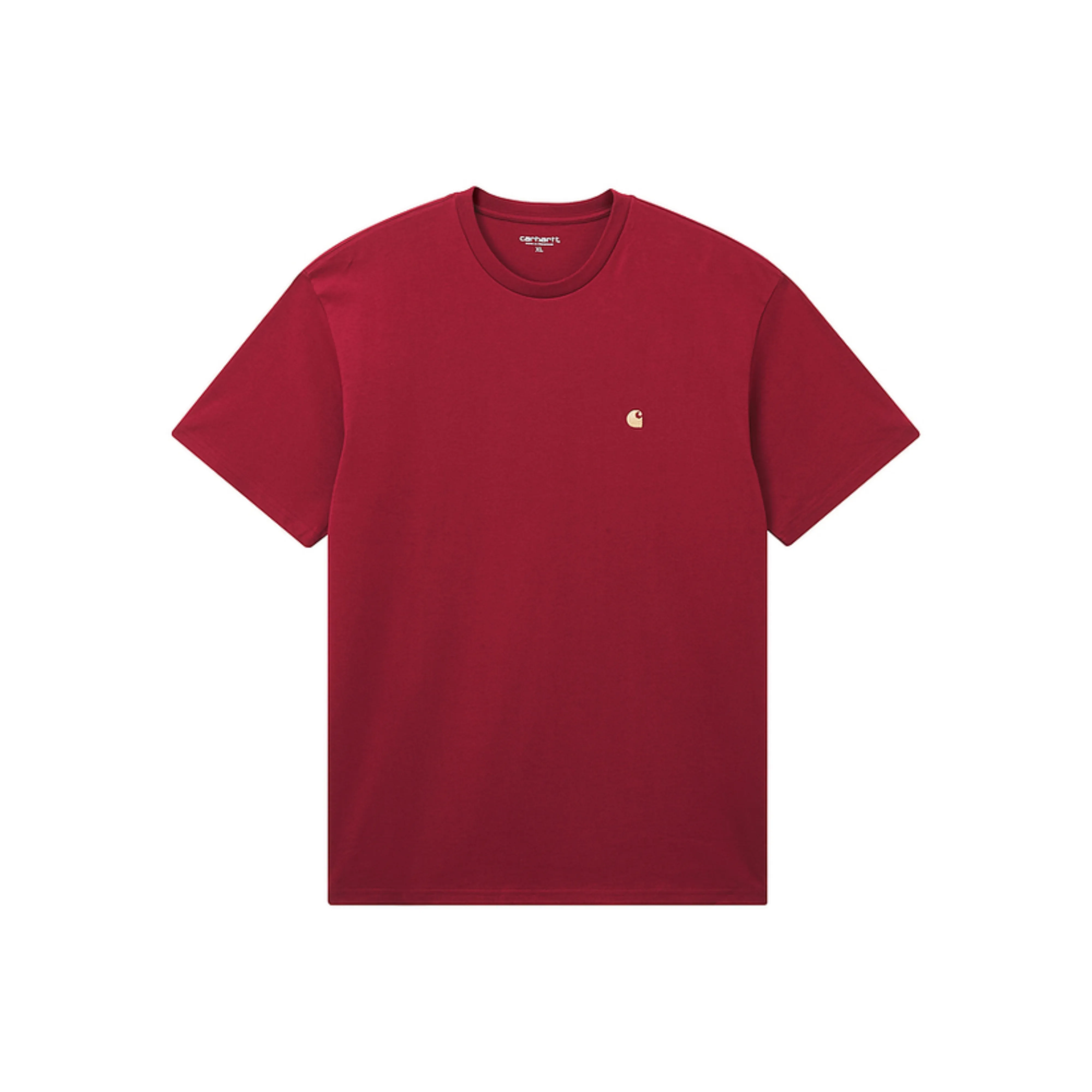 Carhartt WIP Red Men's T-Shirts Кархарт WIP Красный Мужские Футболки