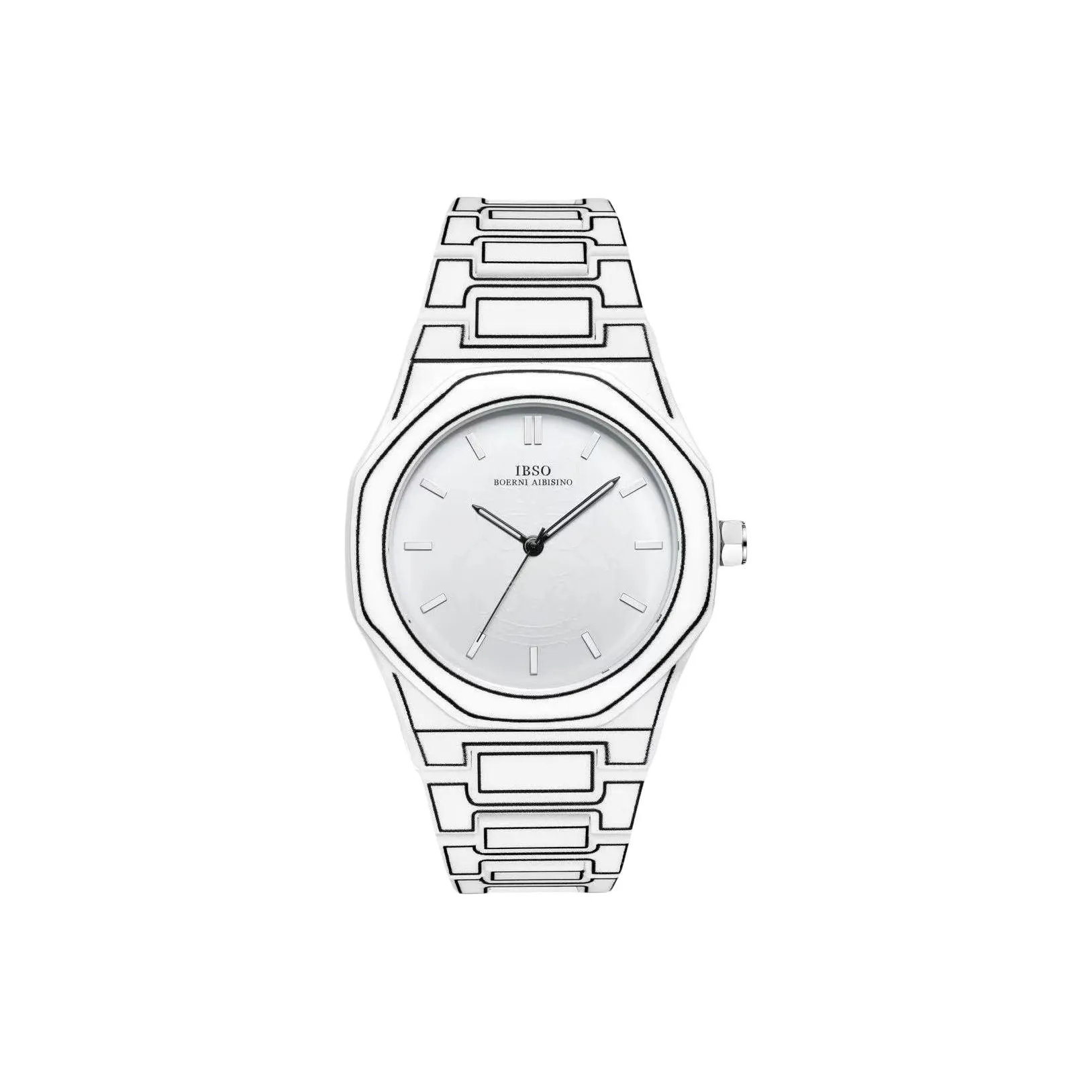 IBSO Аниме Line Comic Style Collection Кварцевый механизм Часы Унисекс Белый циферблат