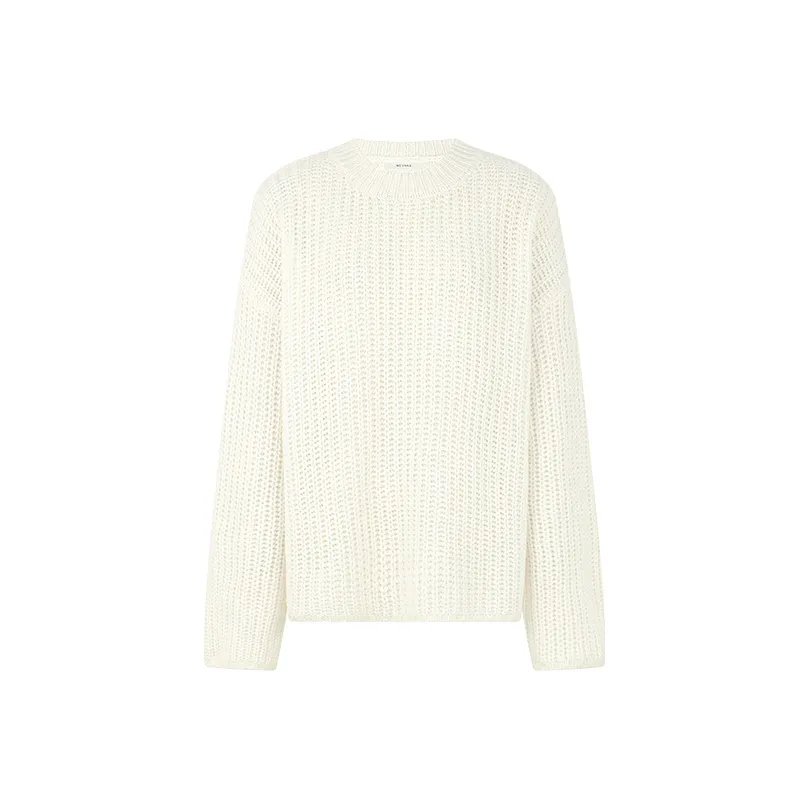 MEIYANG Экрю Женские Свитера