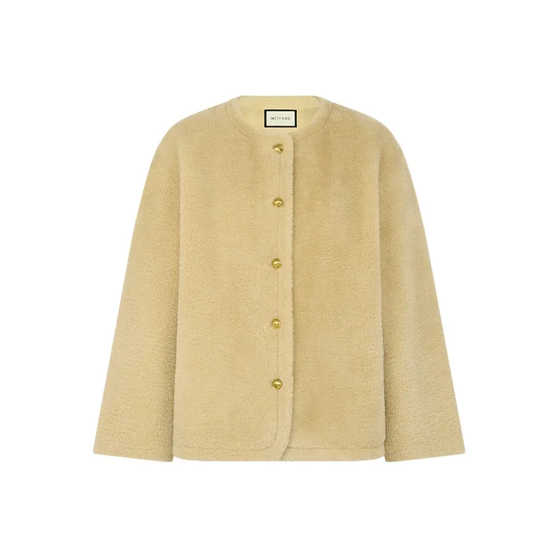 MEIYANG Желтые Женские Куртки