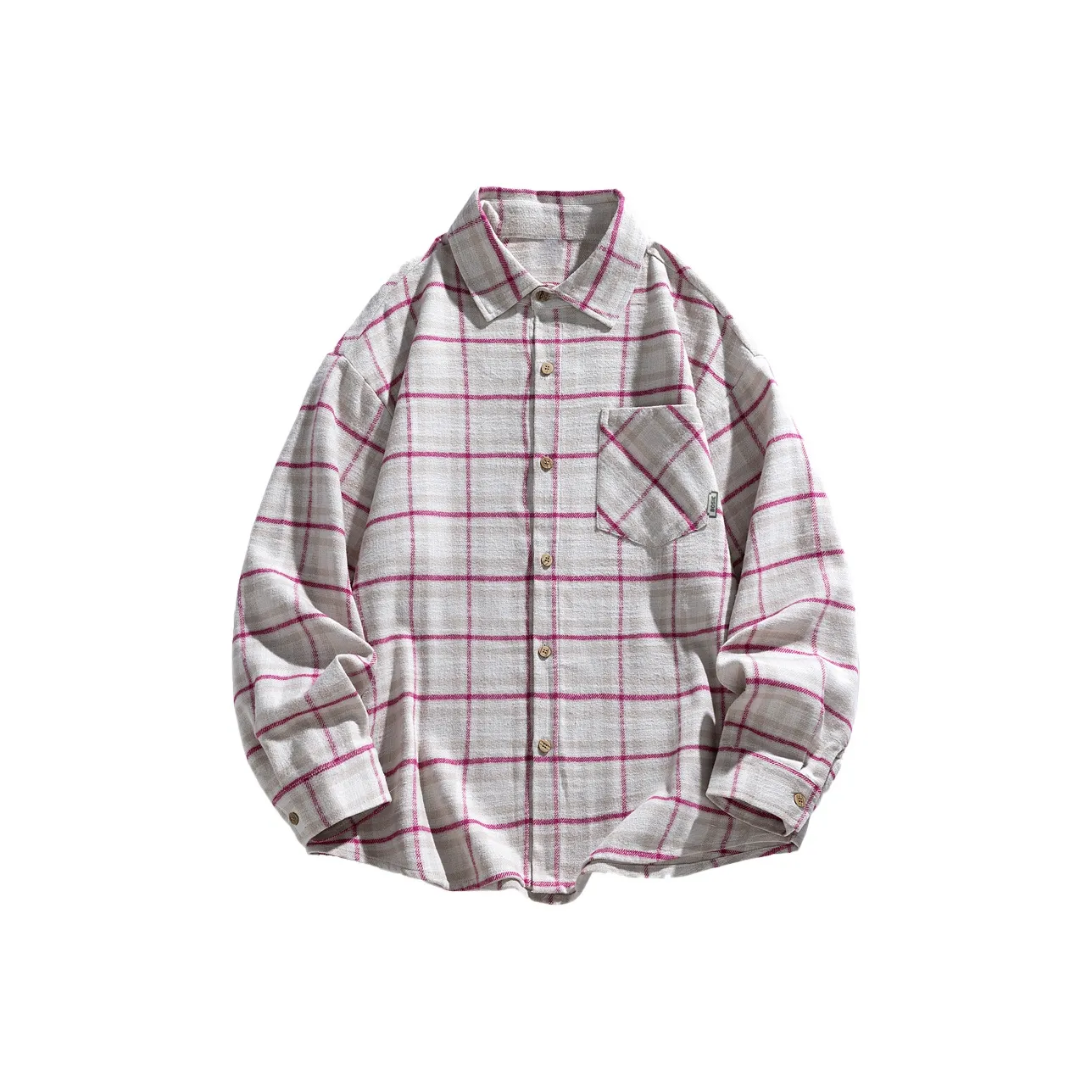 Bosieagender Красная клетка Унисекс Рубашки