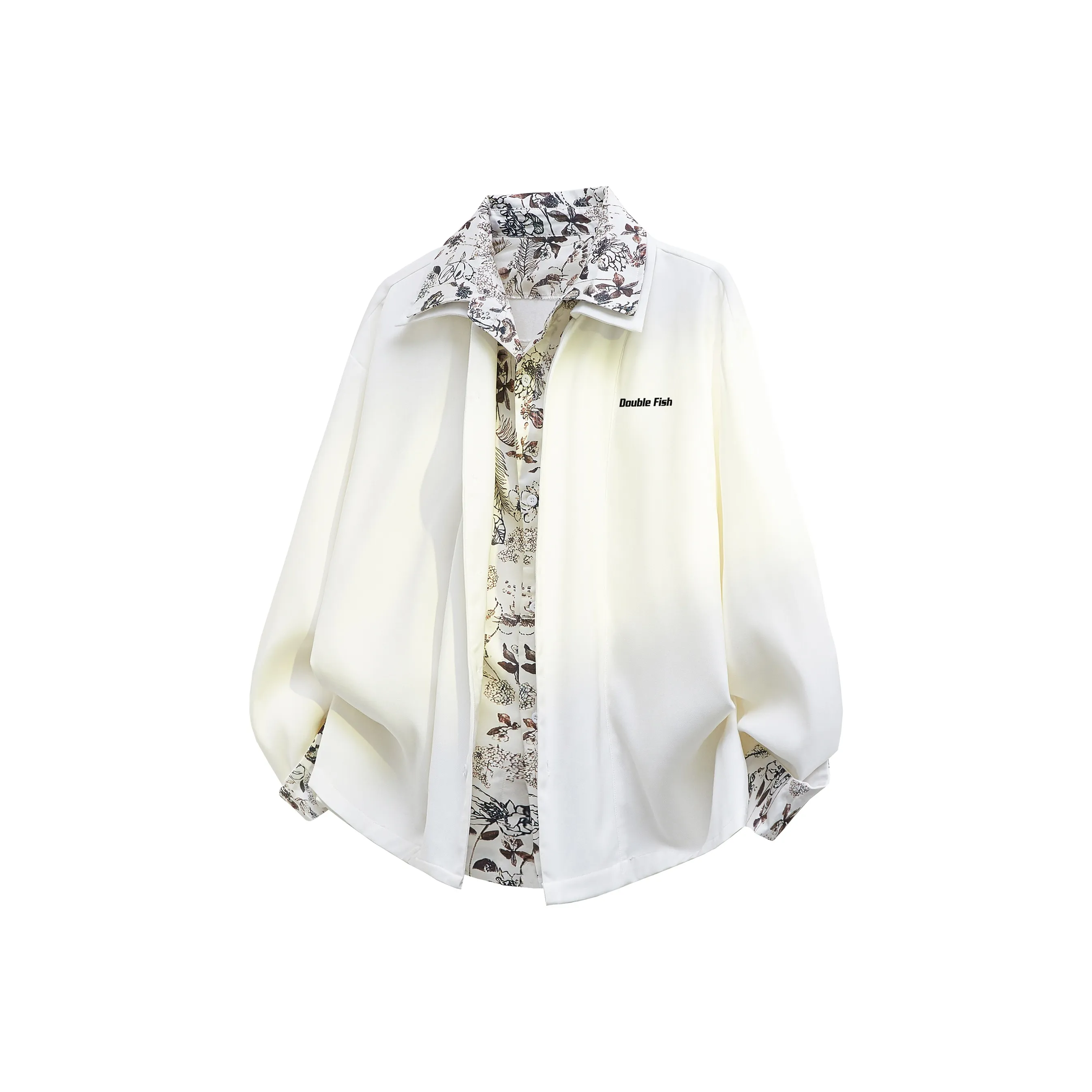 Двойная рыба Унисекс Рубашки