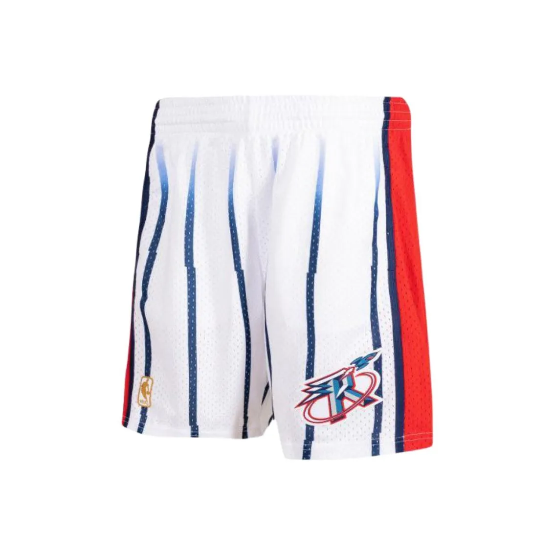 Mitchell Ness Белые Шорты для баскетбола для мужчин