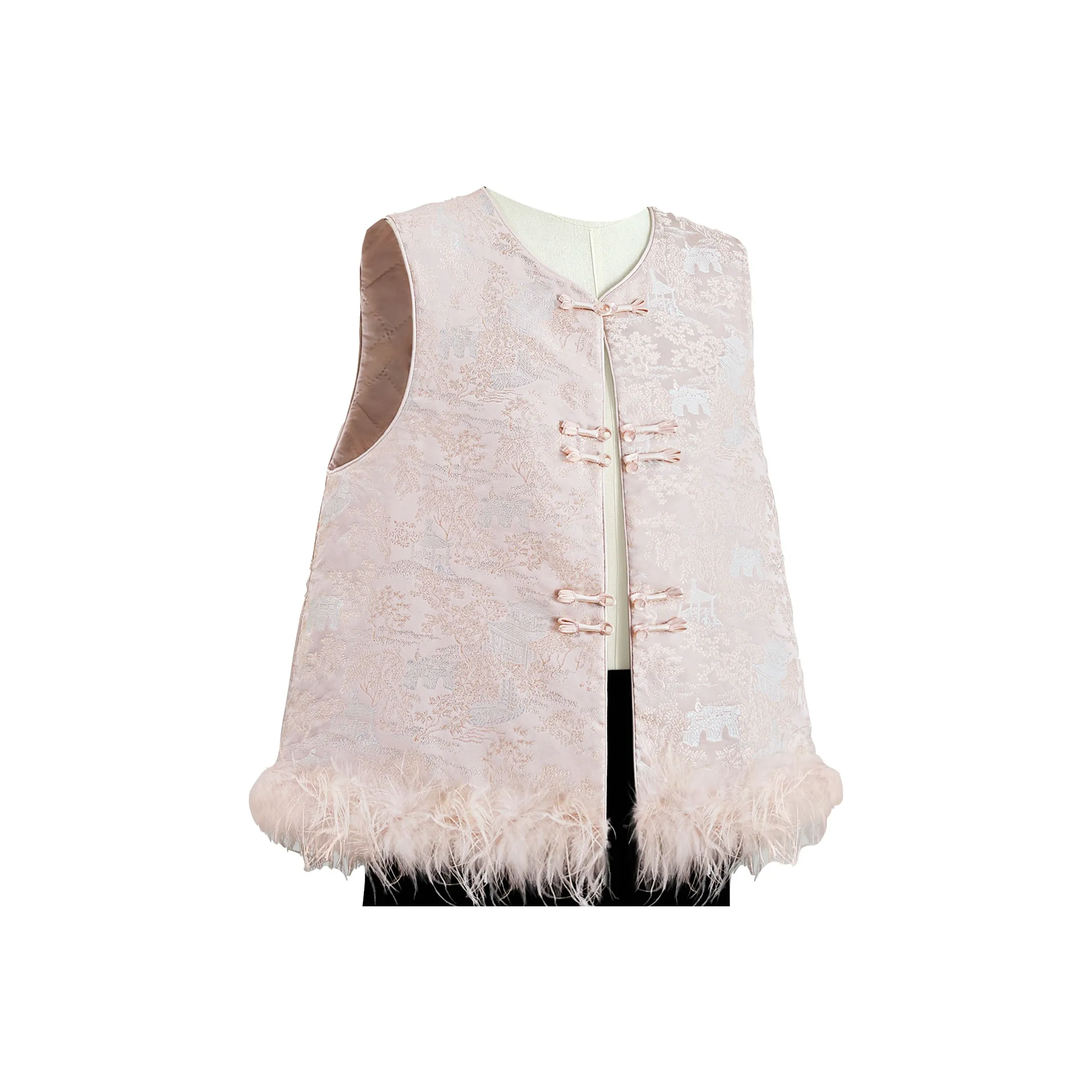 TOUCH Розовые Женские Жилеты