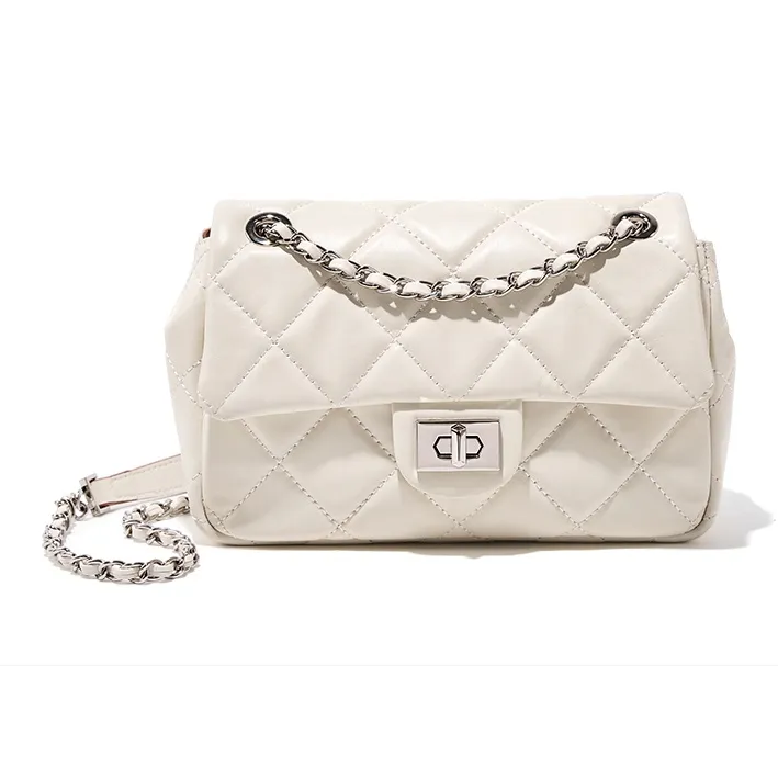 PIERRE CARDIN Сумка через плечо из крупнозернистой текстуры коровьей кожи маленькая квадратная сумка стандартная женская черная бежевая