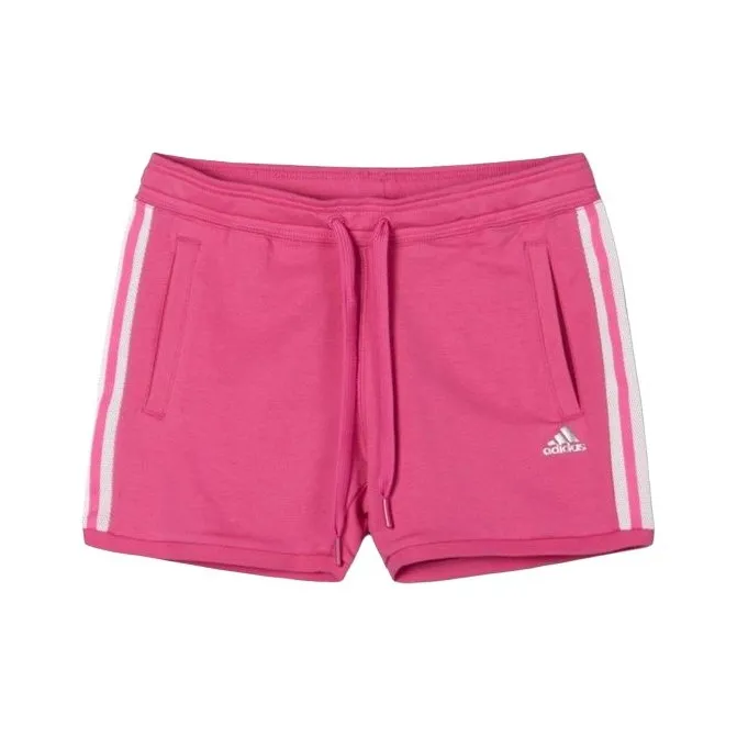 Adidas Pink Red Women's Casual Shorts Adidas Розовые Красные Женские Повседневные Шорты