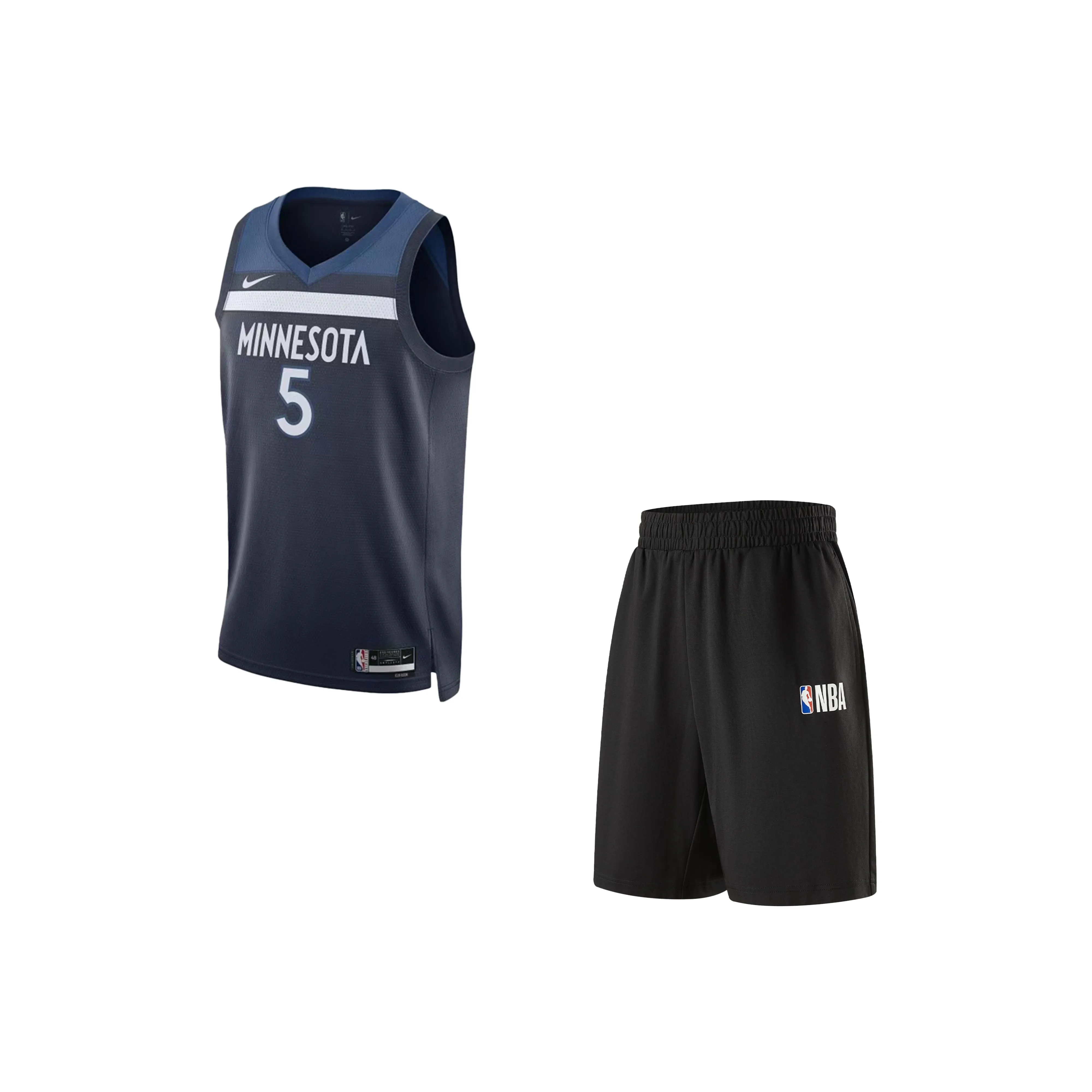 NBA x Nike Minnesota Timberwolves Повседневная спортивная одежда Унисекс