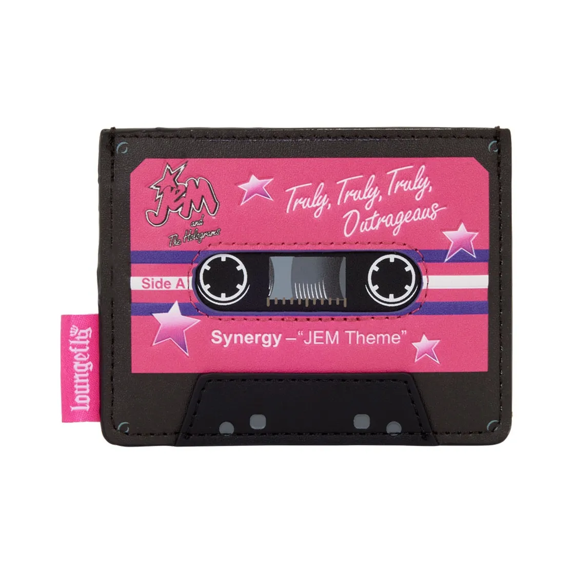 Loungefly Картхолдер из искусственной кожи стандартный женский розовый