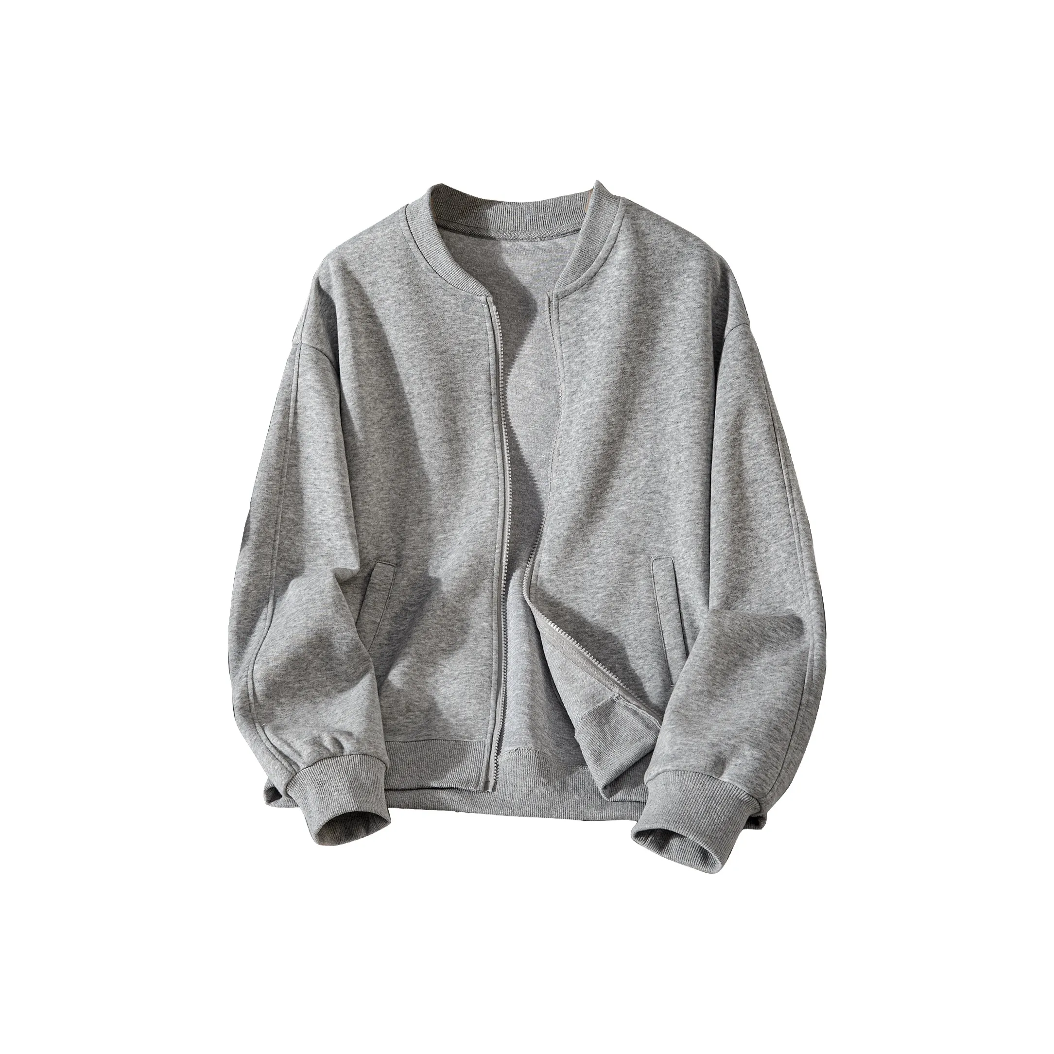 TOUCH Светло-серый Женский Короткий Пальто