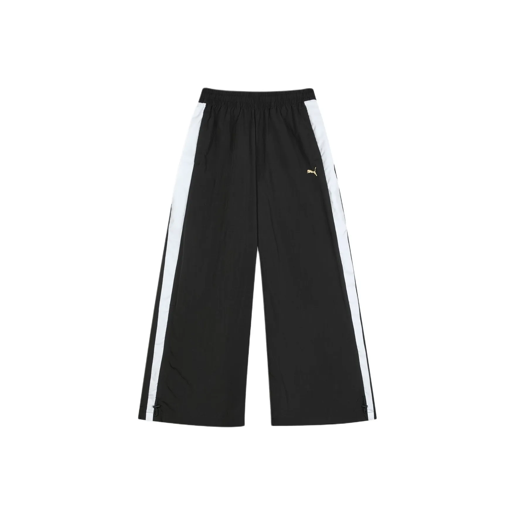 PUMA Маленький логотип Повседневные штаны Женские Черные