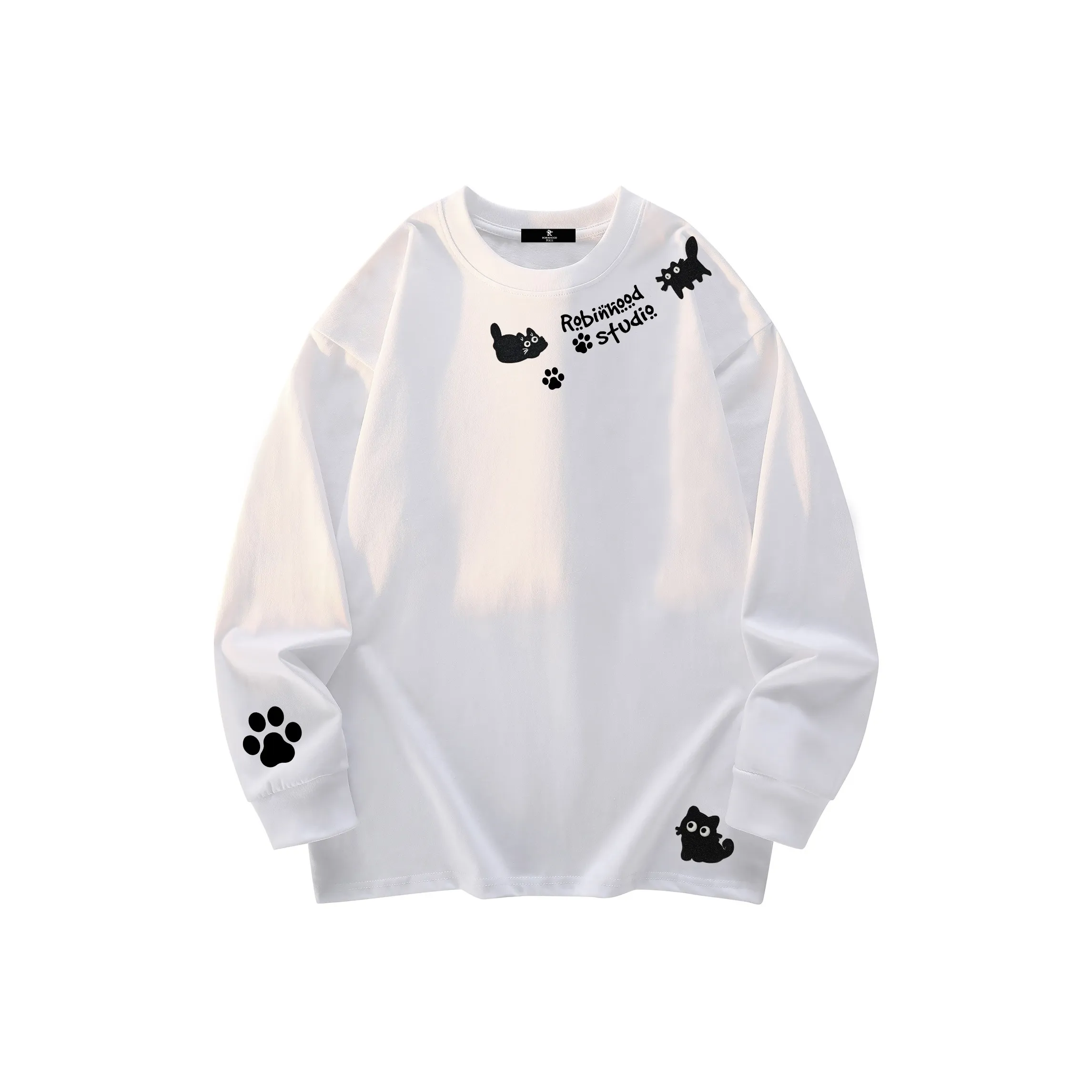 ROBINHOOD Белый Унисекс T-рубашки