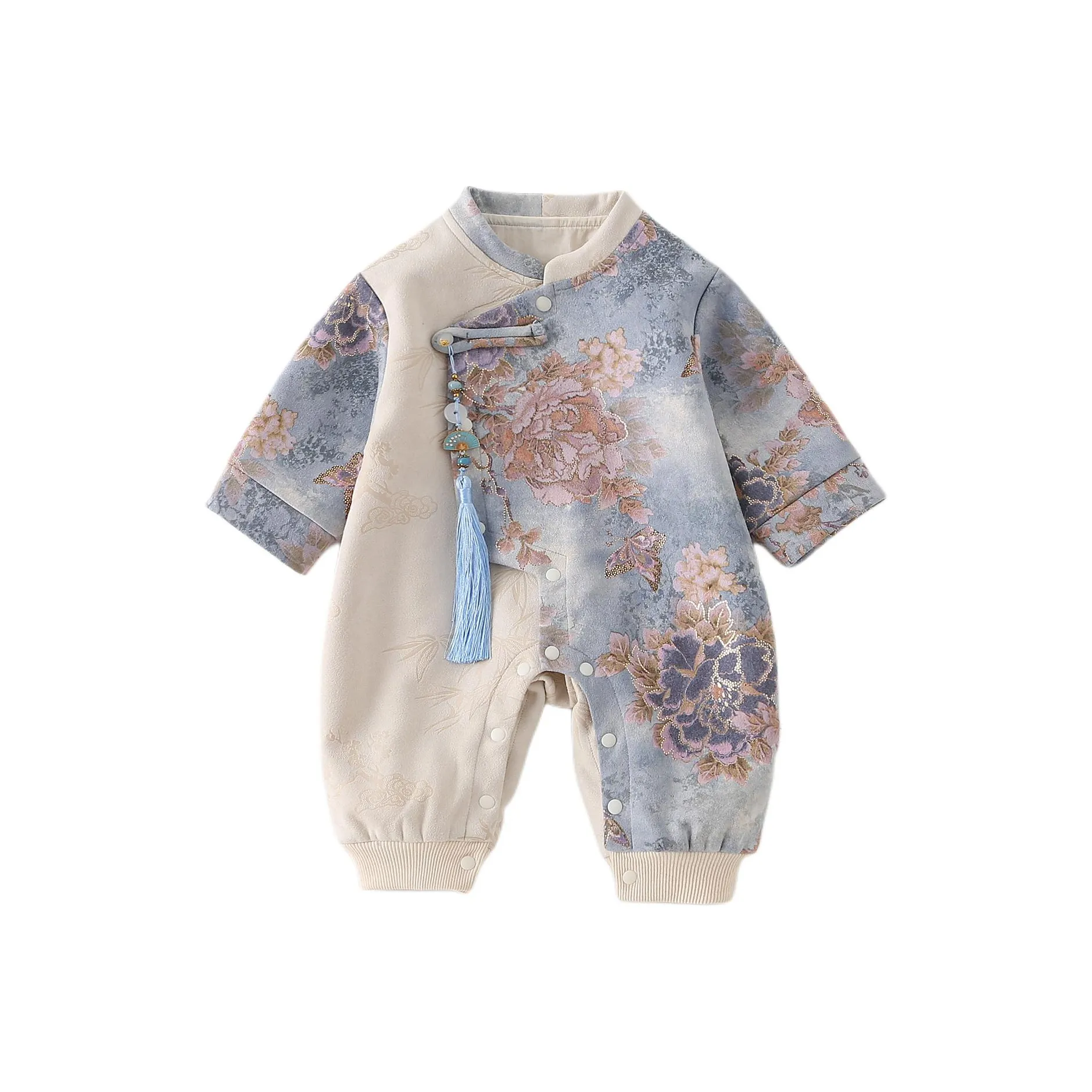 XiaoJinBu Blue Baby Комбинезоны / Ползунки