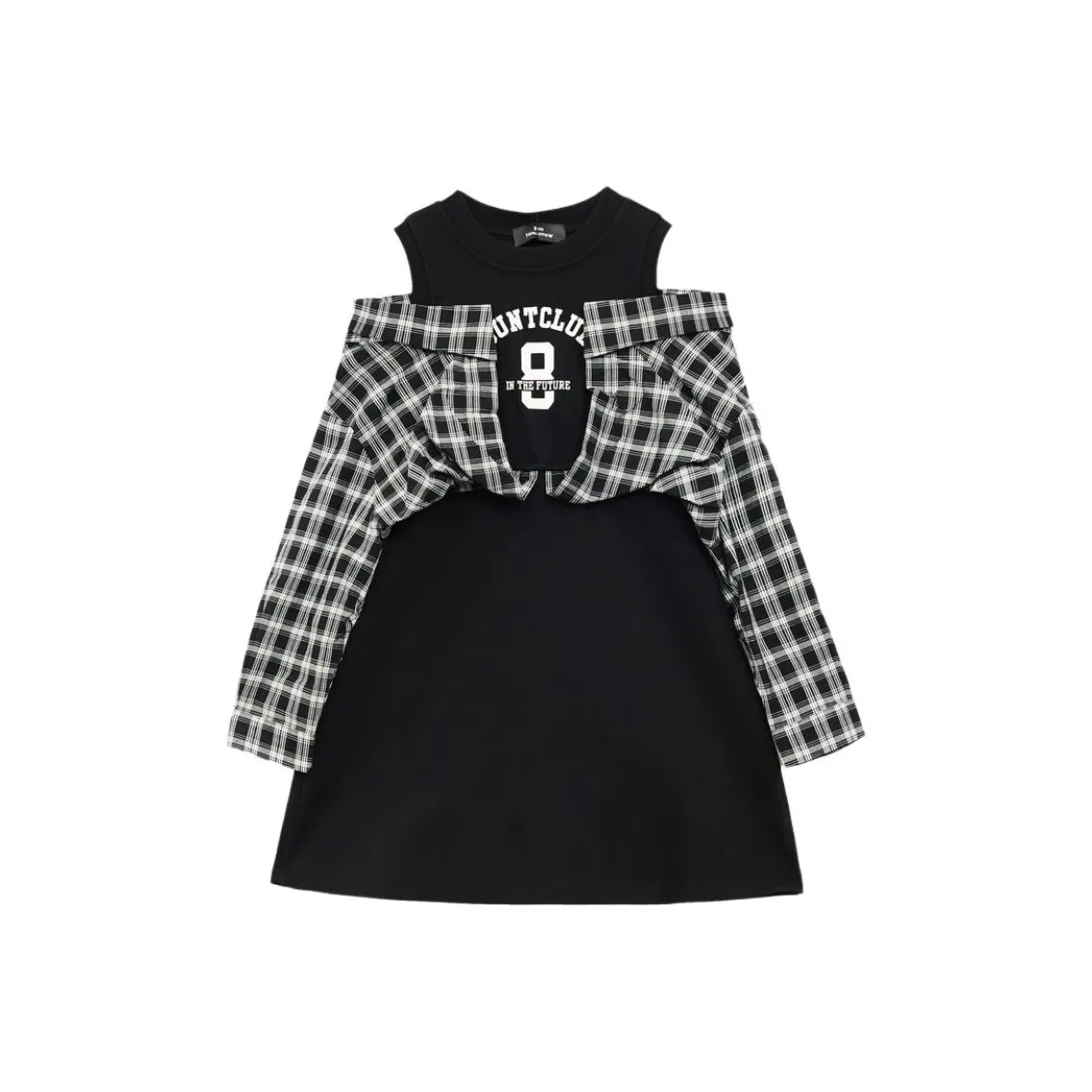 SUNTOMORROW Платье 2025 Черное Подростки