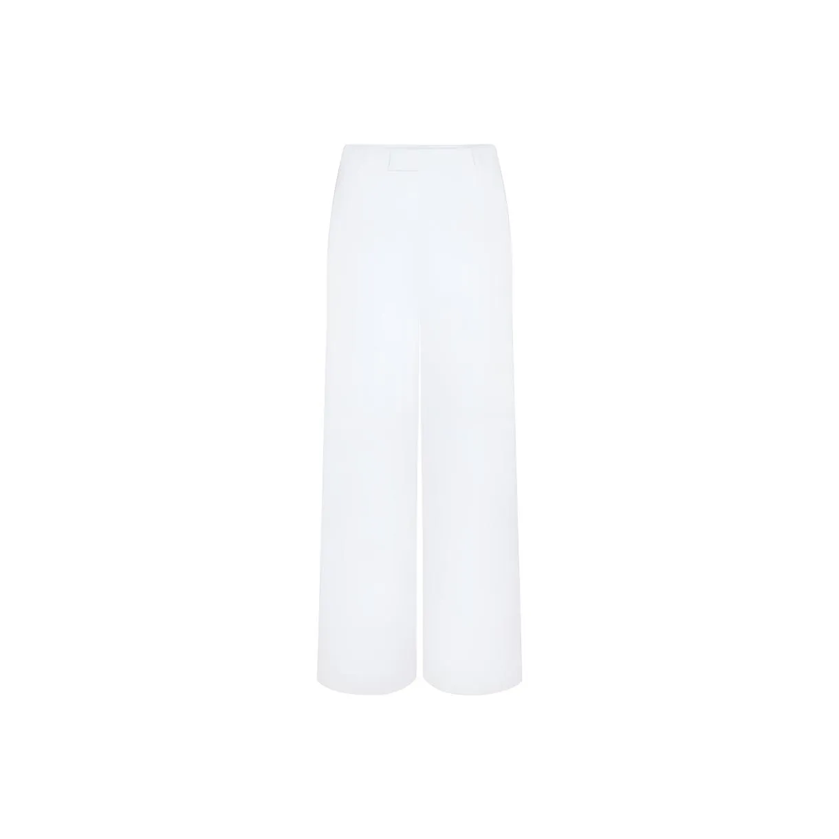 Khy SS24 Drop 007 Поплин Низкий Шов Брюки Повседневные Брюки Женские Белый Белый