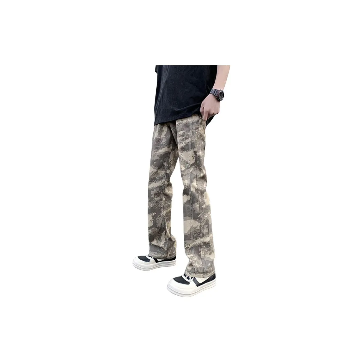 FOREVER 21 Jeans Unisex Desert Camouflage