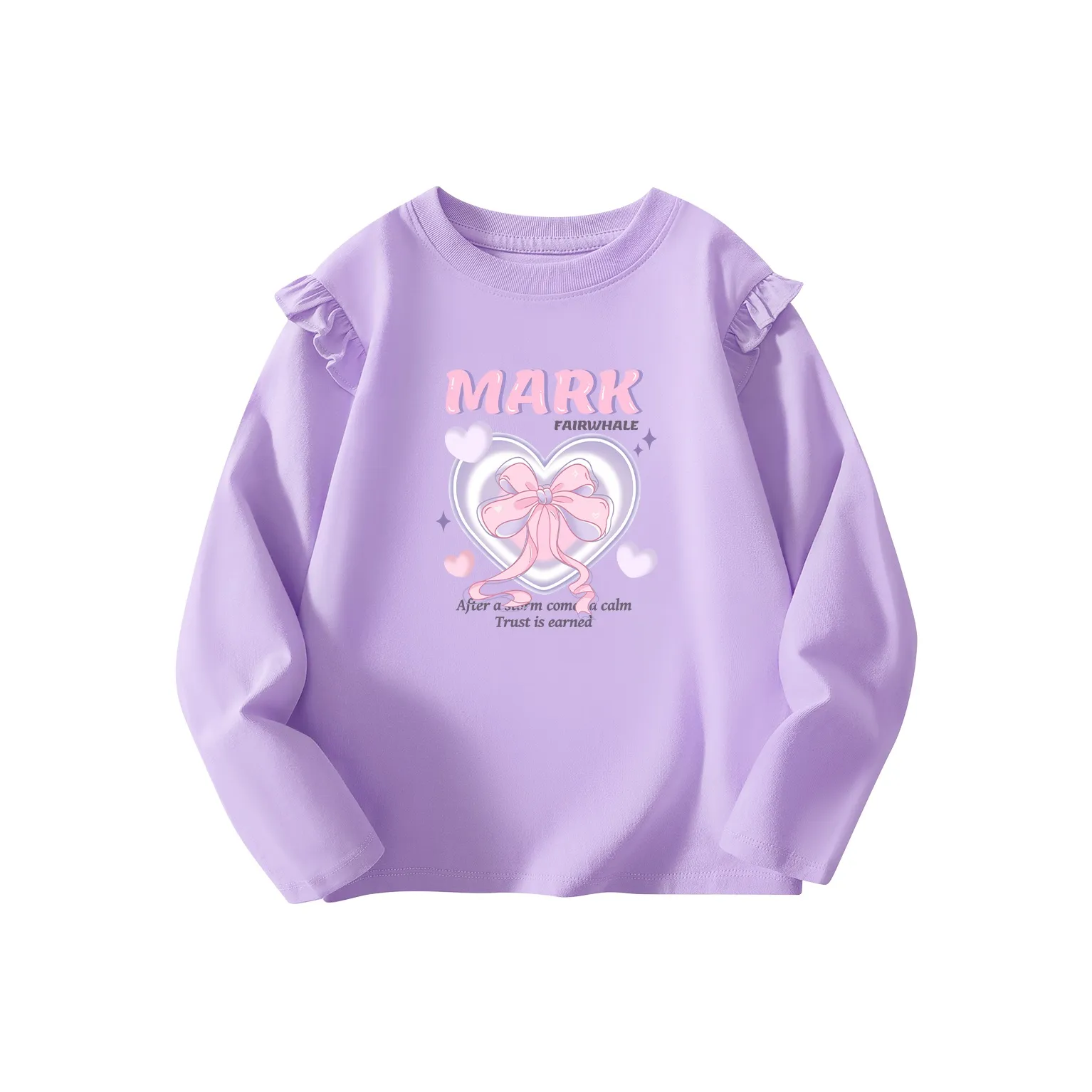 FAIRWHALE Модная Легкая Длинная Рубашка с Длинными Рукавами 1 Пачка Детская