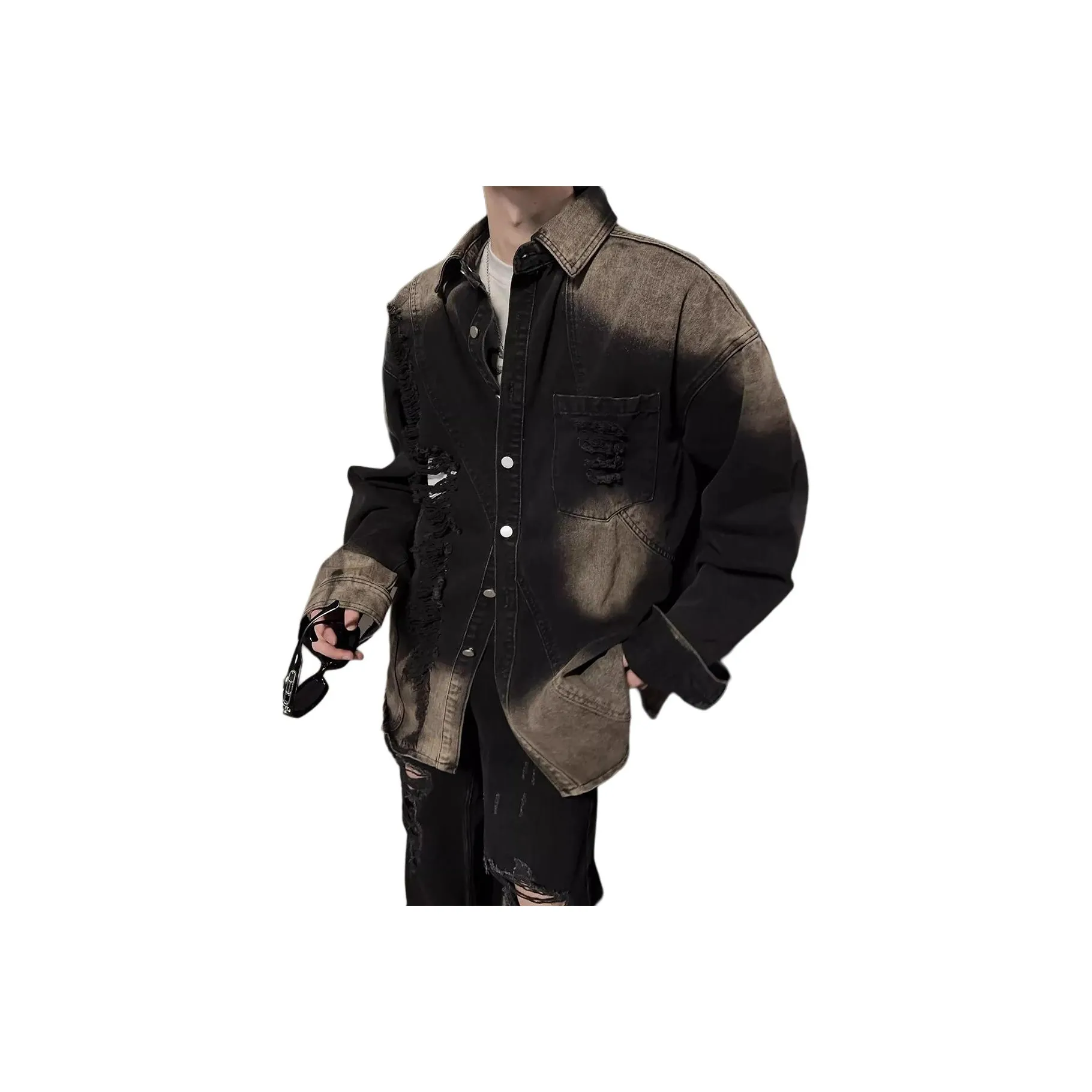 TUCANO Черный Унисекс Джинсовые куртки