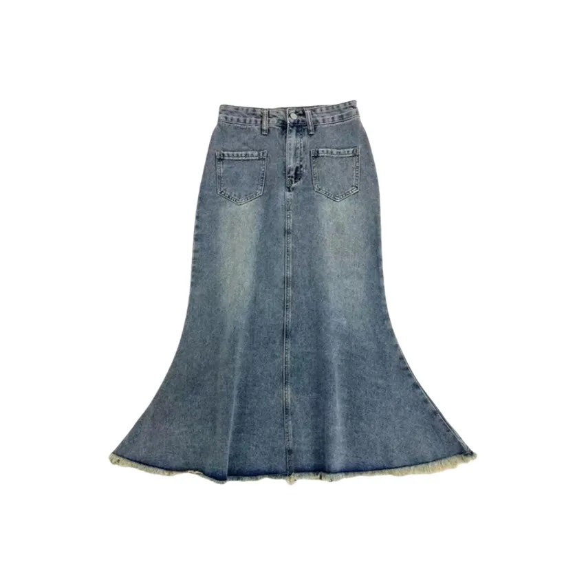 MITX Blue Женские Джинсовые Длинные Юбки
