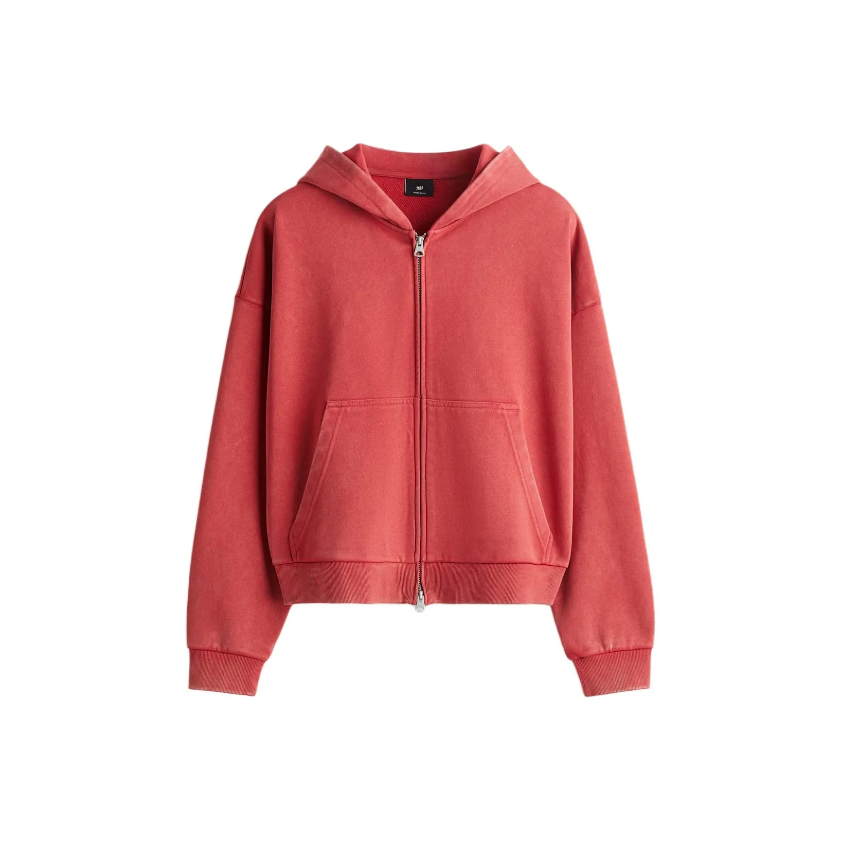 H M Red Men's Sweatshirts H M Красный Мужские Толстовки