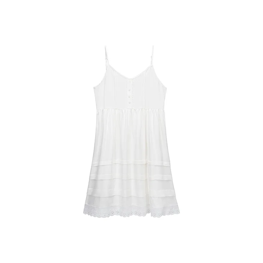 MJ STYLE Белый Женские Слиплатья