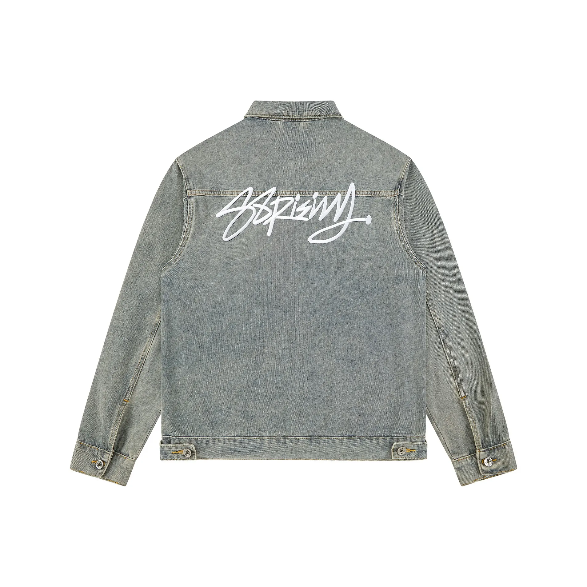 88rising Винтажный синий Унисекс Джинсовые куртки