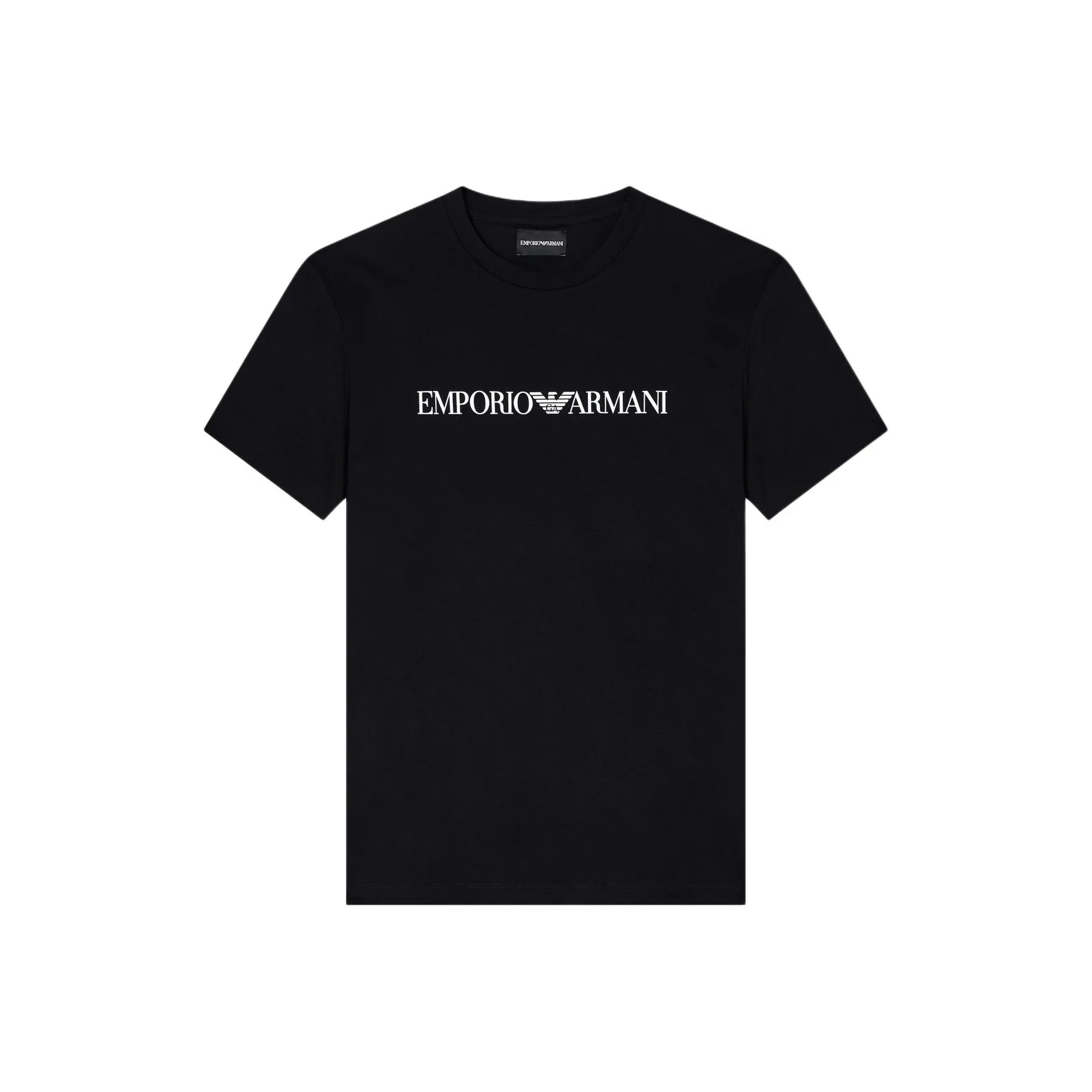 EMPORIO ARMANI Logo Printed Crewneck T Shirt