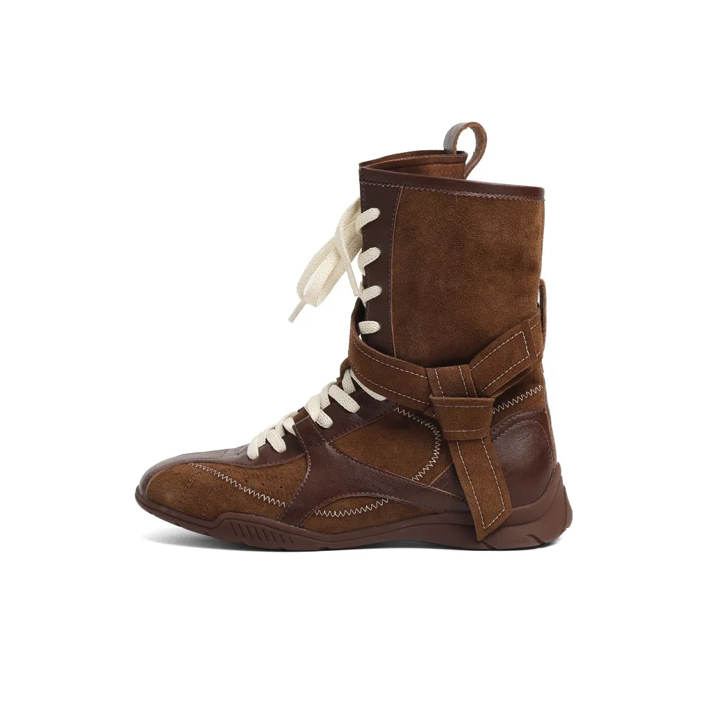 CENTRAL KITTY Ботильоны Женские Кофе