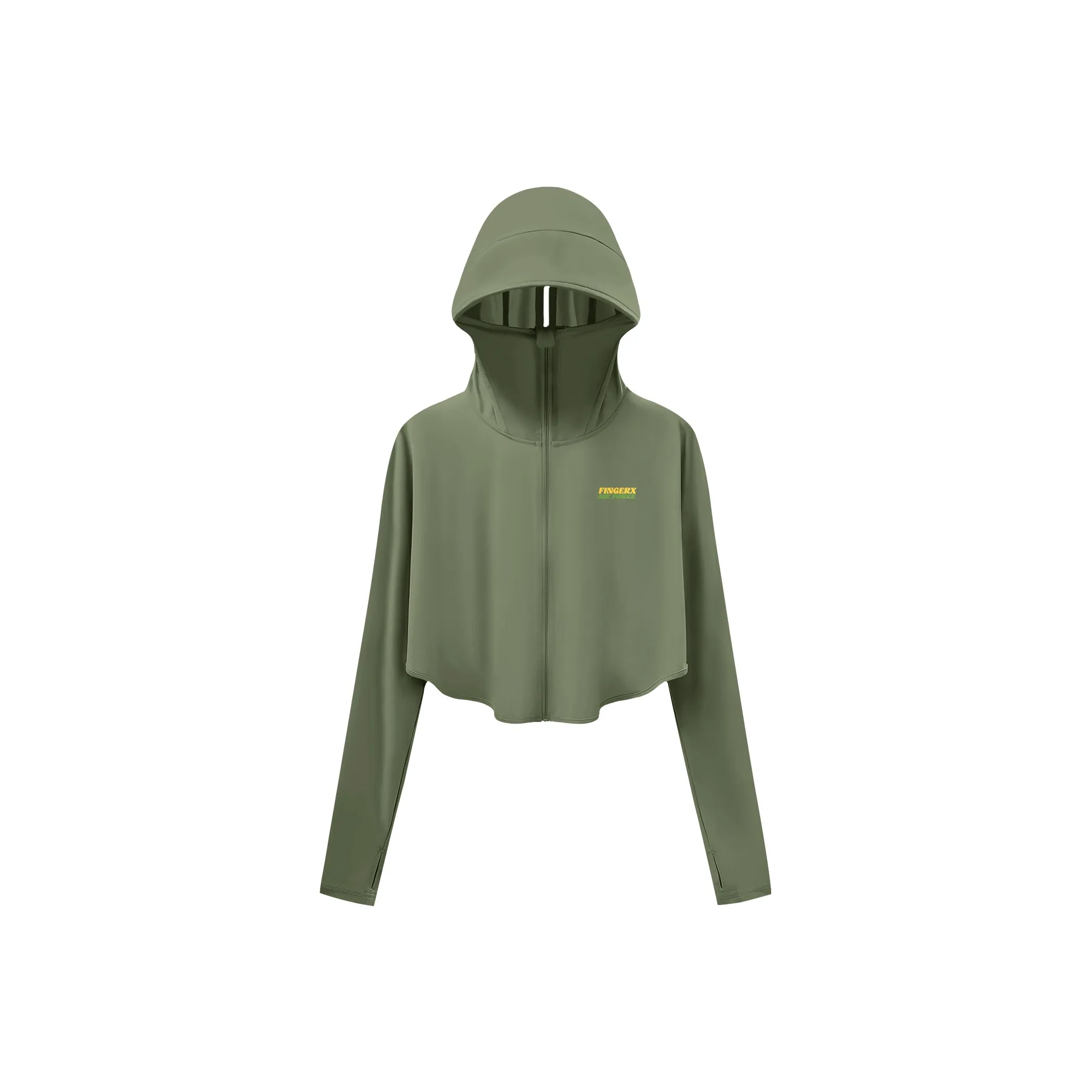 Fingercrox Охлаждающий Дышащий Быстросохнущий Защита от UV Женская одежда