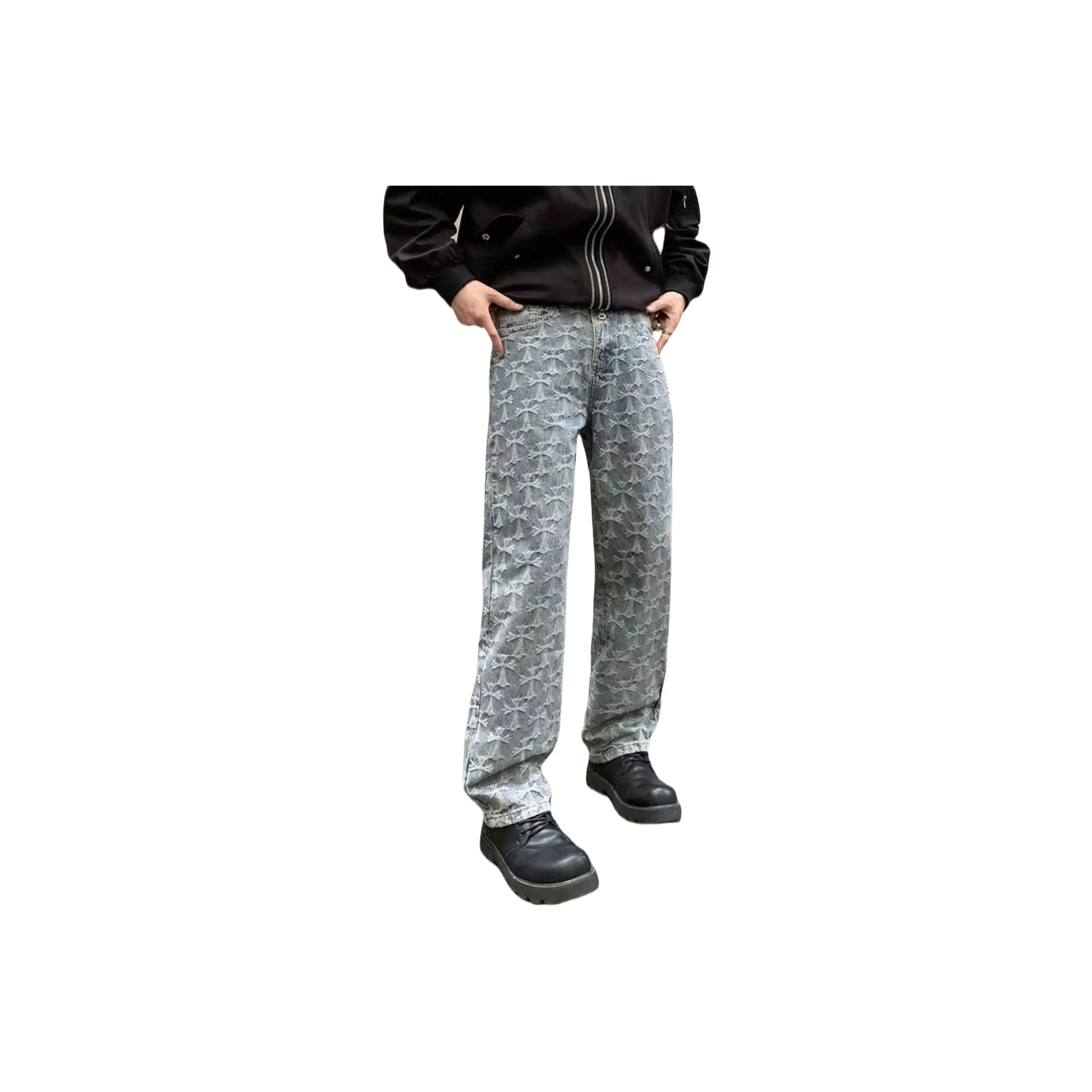 Samtony Синий Унисекс Джинсы